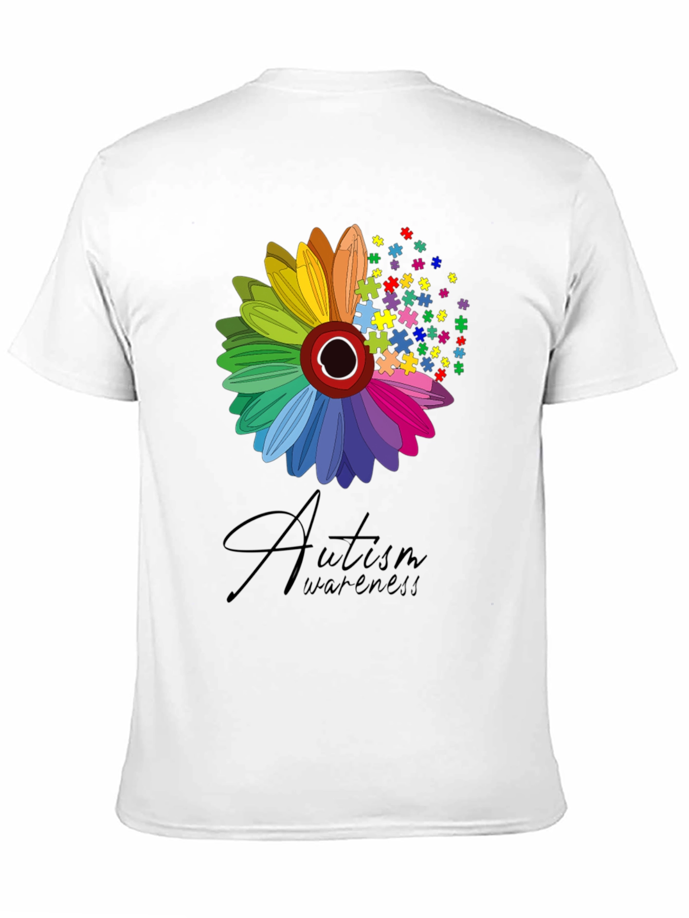 Autism Awareness Flower T-Shirt
