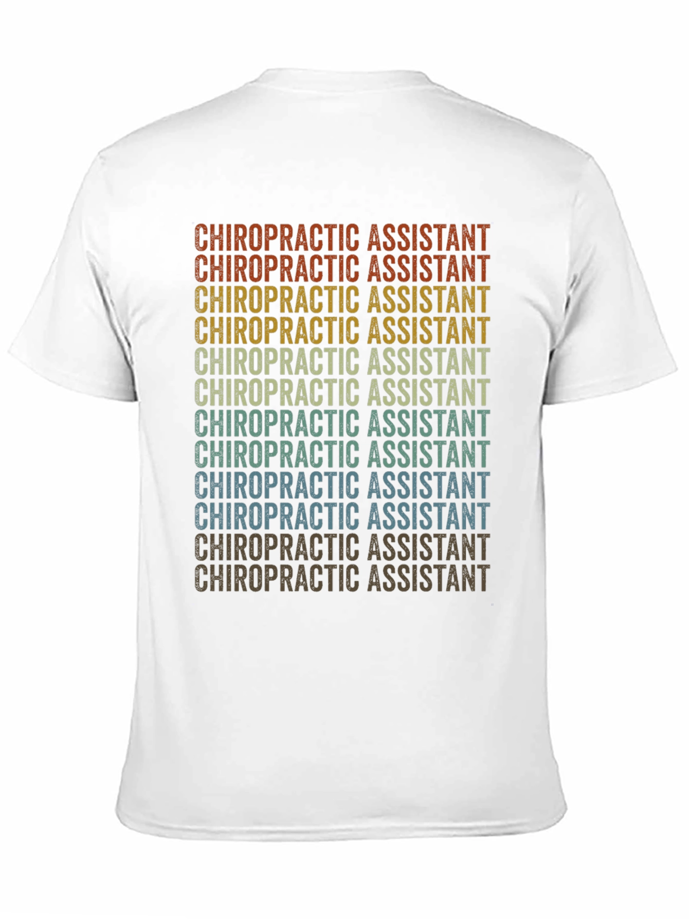 Chiropractic Assistant Retro T-Shirt