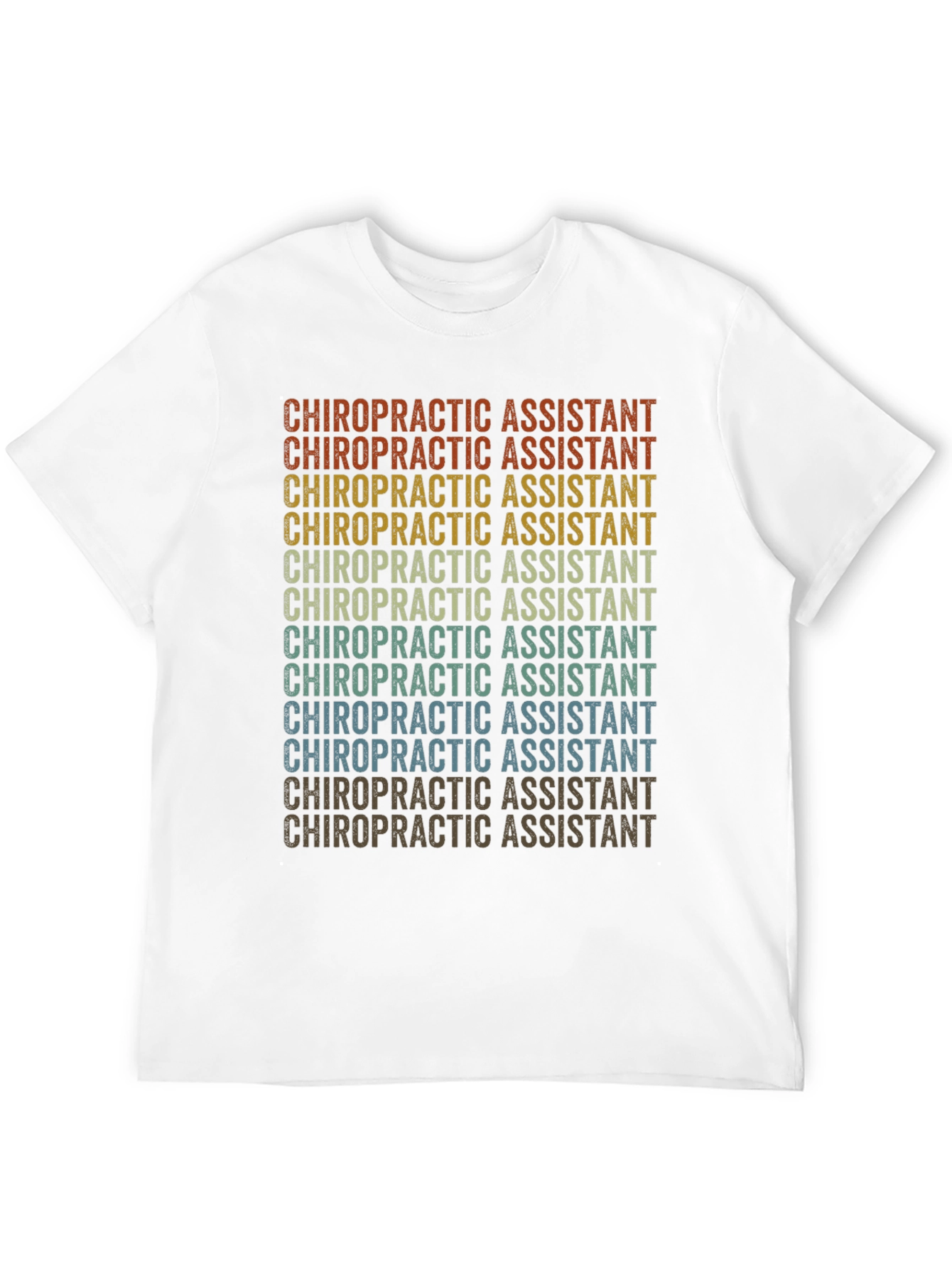 Chiropractic Assistant Retro T-Shirt