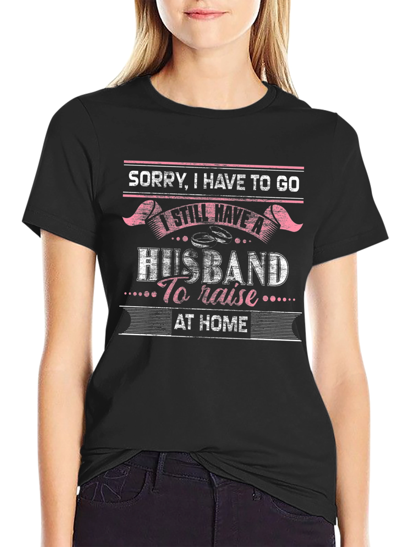 Funny Husband Raising T-Shirt