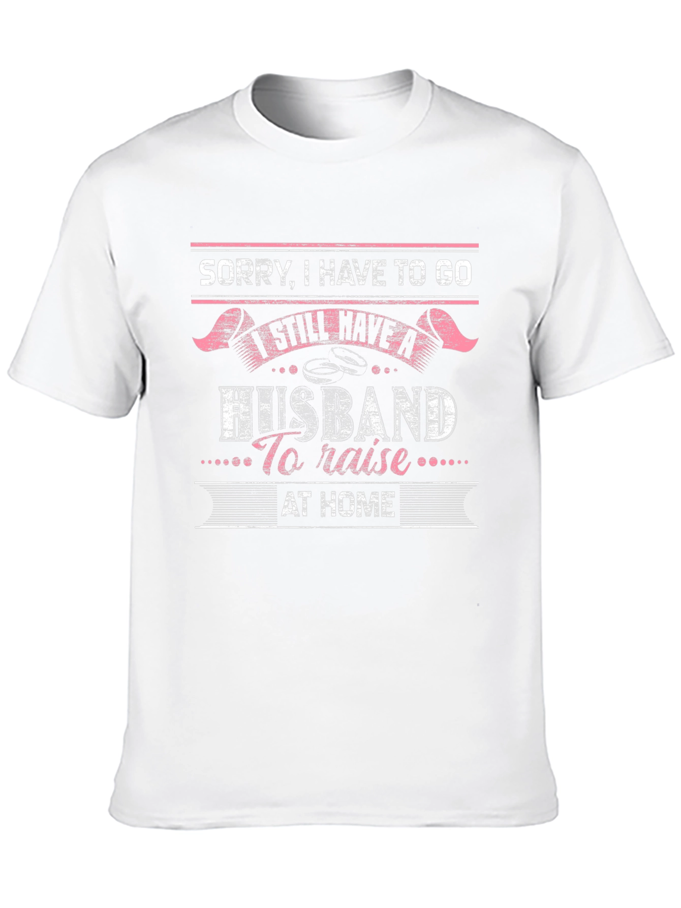 Funny Husband Raising T-Shirt