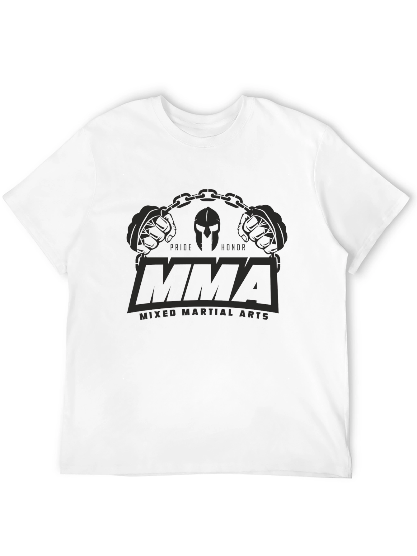 MMA Mixed Martial Arts Black T-Shirt