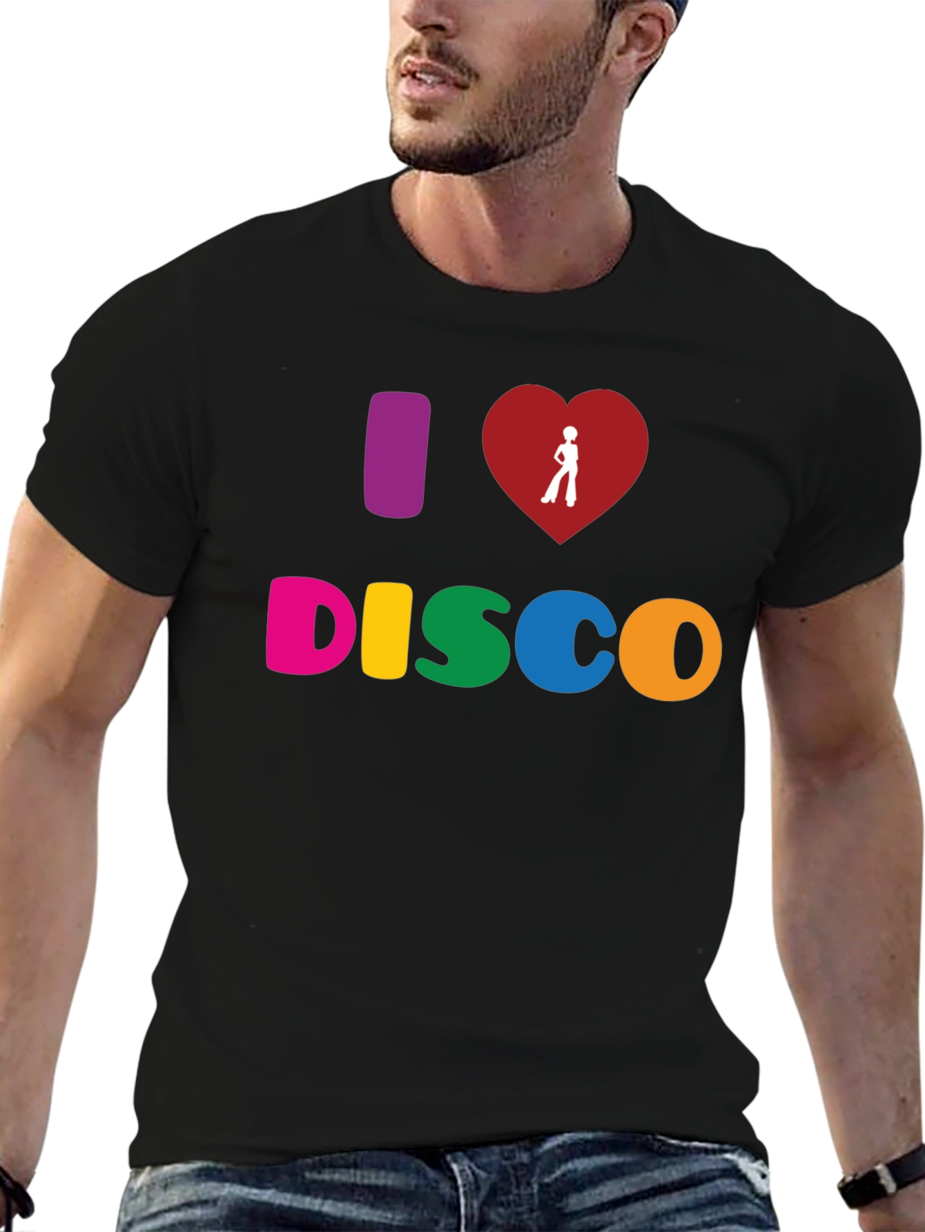 I Love Disco T-Shirt - Retro Dance Party Tee