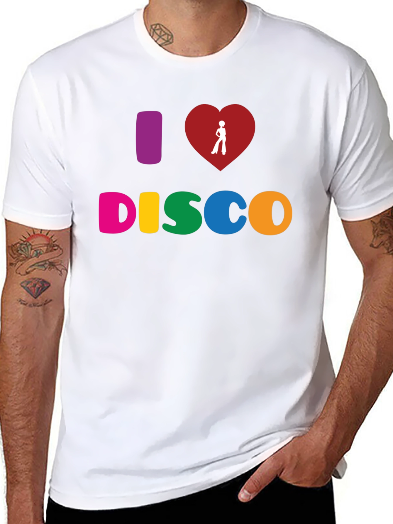 I Love Disco T-Shirt - Retro Dance Party Tee