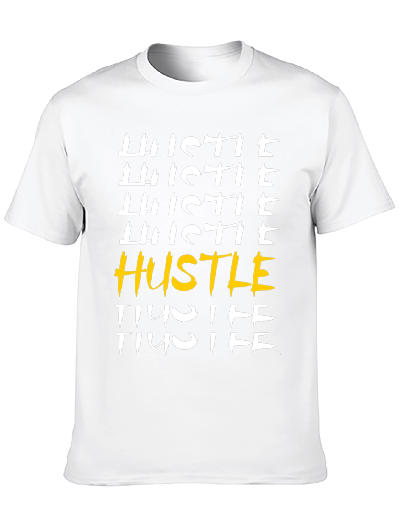 Hustle Graphic T-Shirt - Motivational Tee