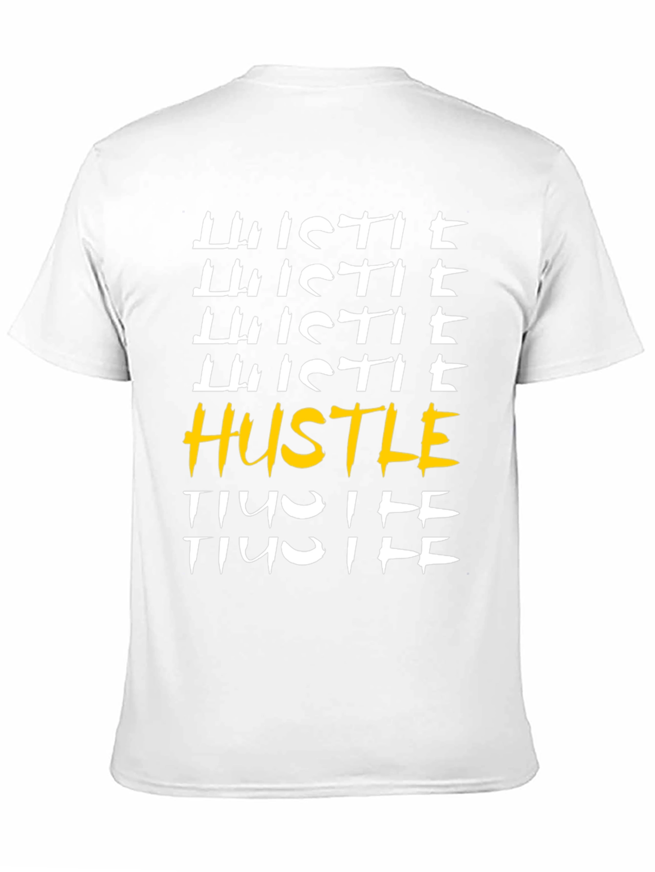 Hustle Graphic T-Shirt - Motivational Tee