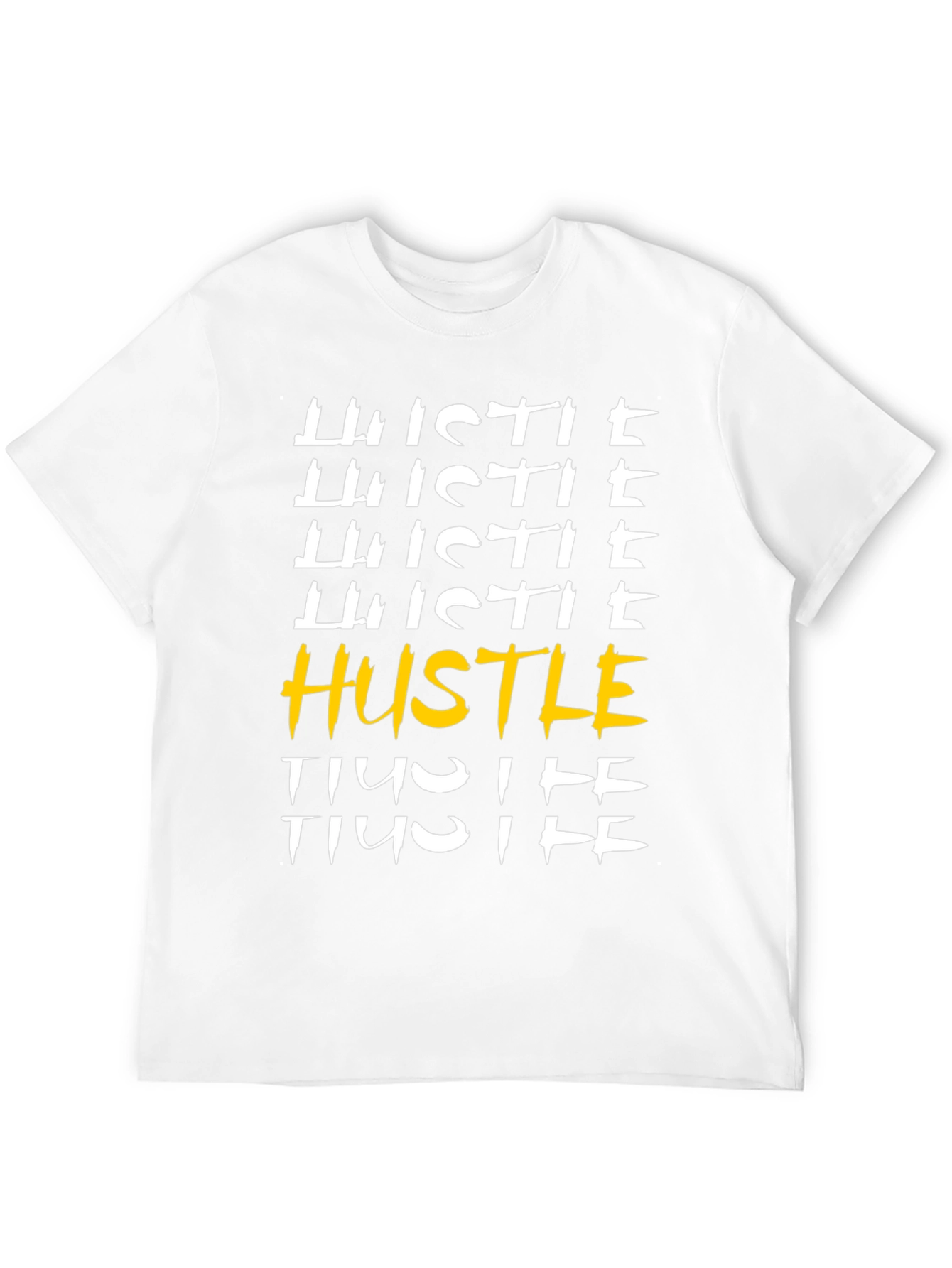 Hustle Graphic T-Shirt - Motivational Tee