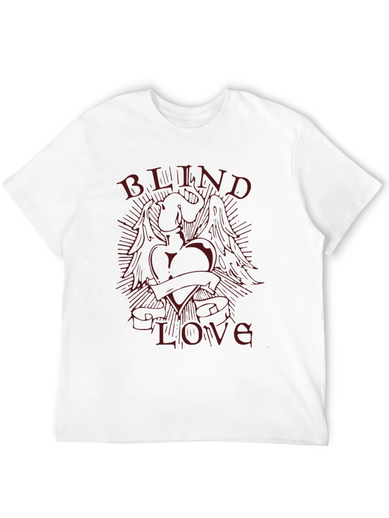 Blind Love Graphic T-Shirt - Dark Aesthetic