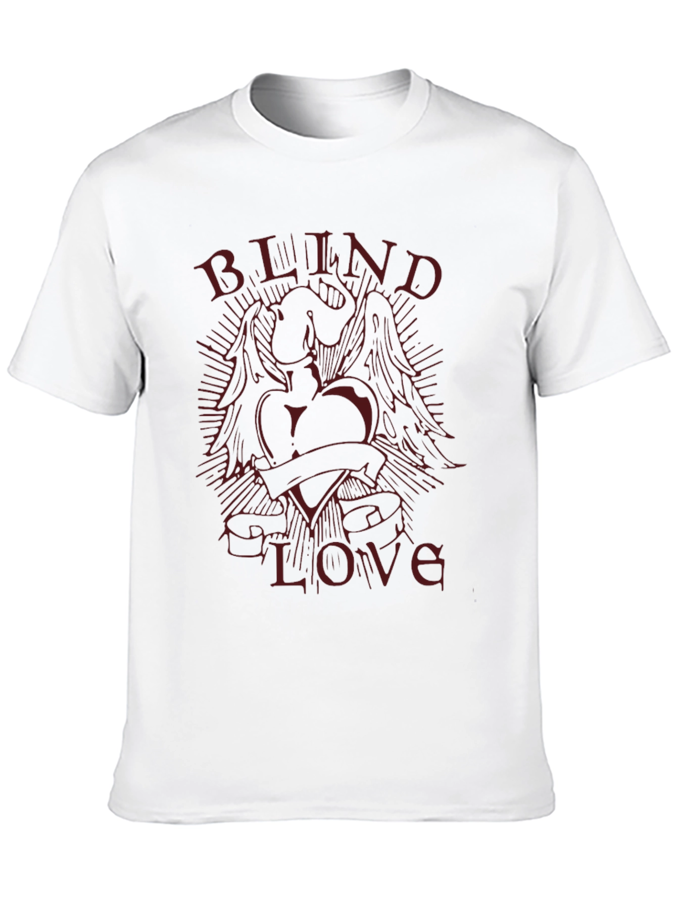Blind Love Graphic T-Shirt - Dark Aesthetic