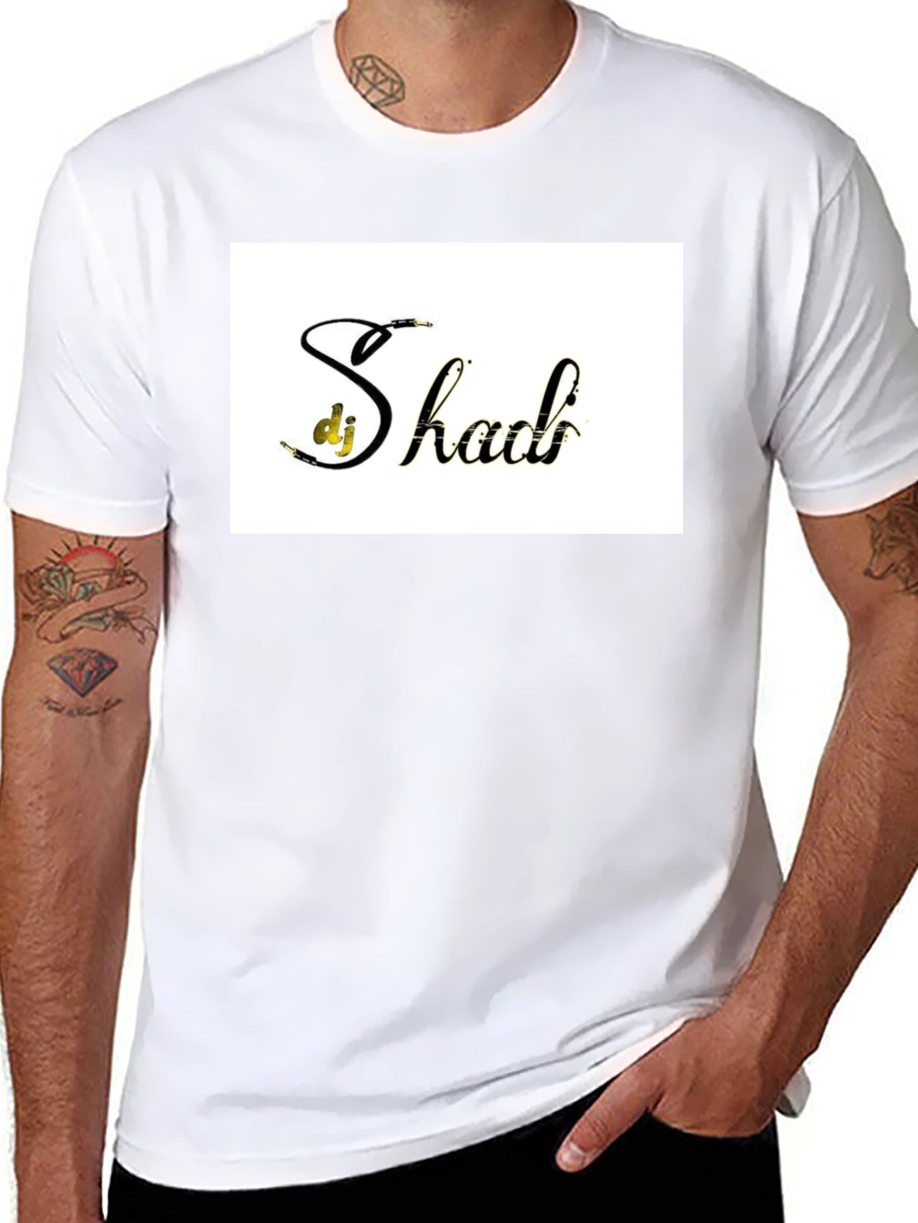 DJ Shad Black T-Shirt - Stylish Music Tee