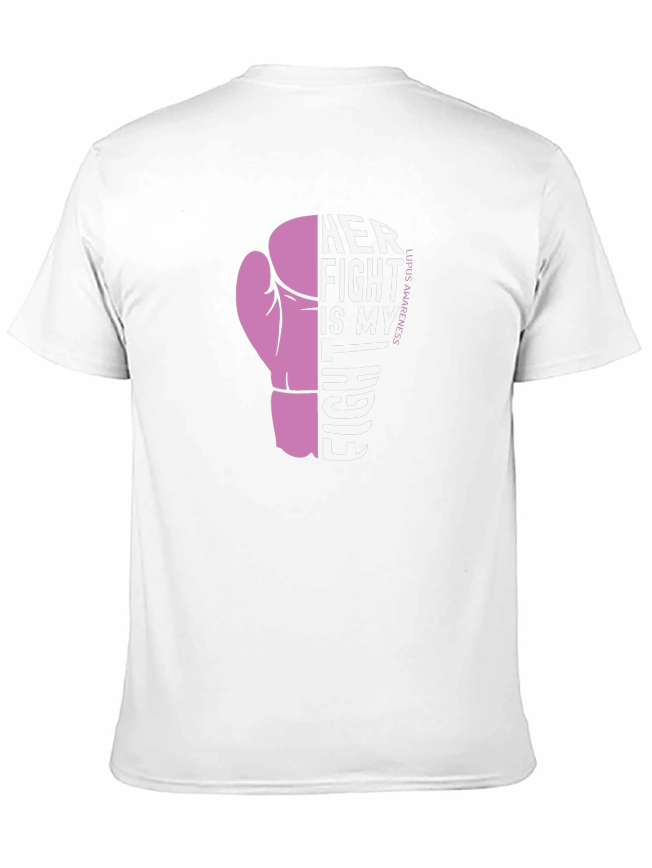 Lupus Awareness Boxing Glove Graphic T-Shirt