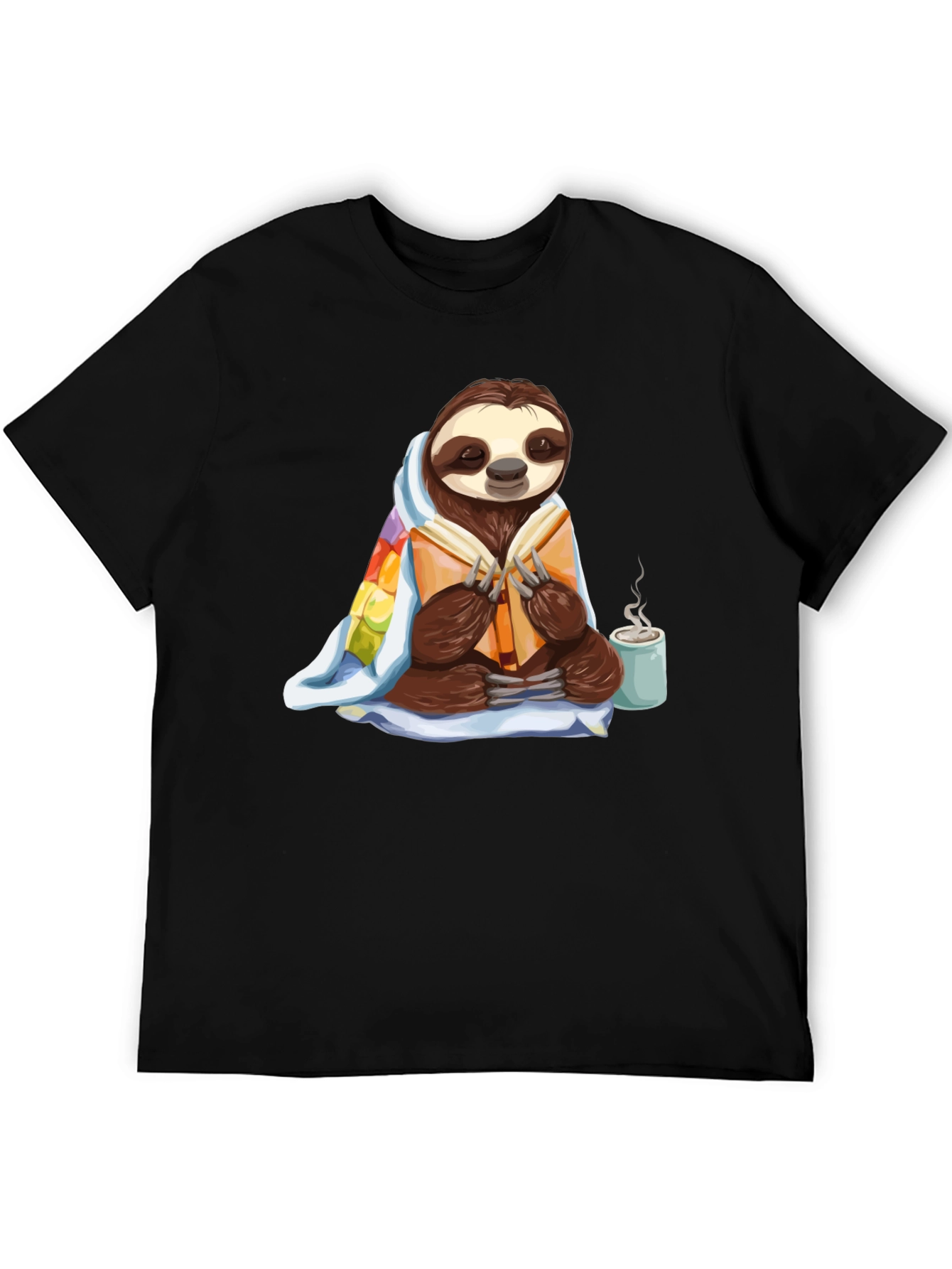 Relaxed Sloth Book Lover T-Shirt
