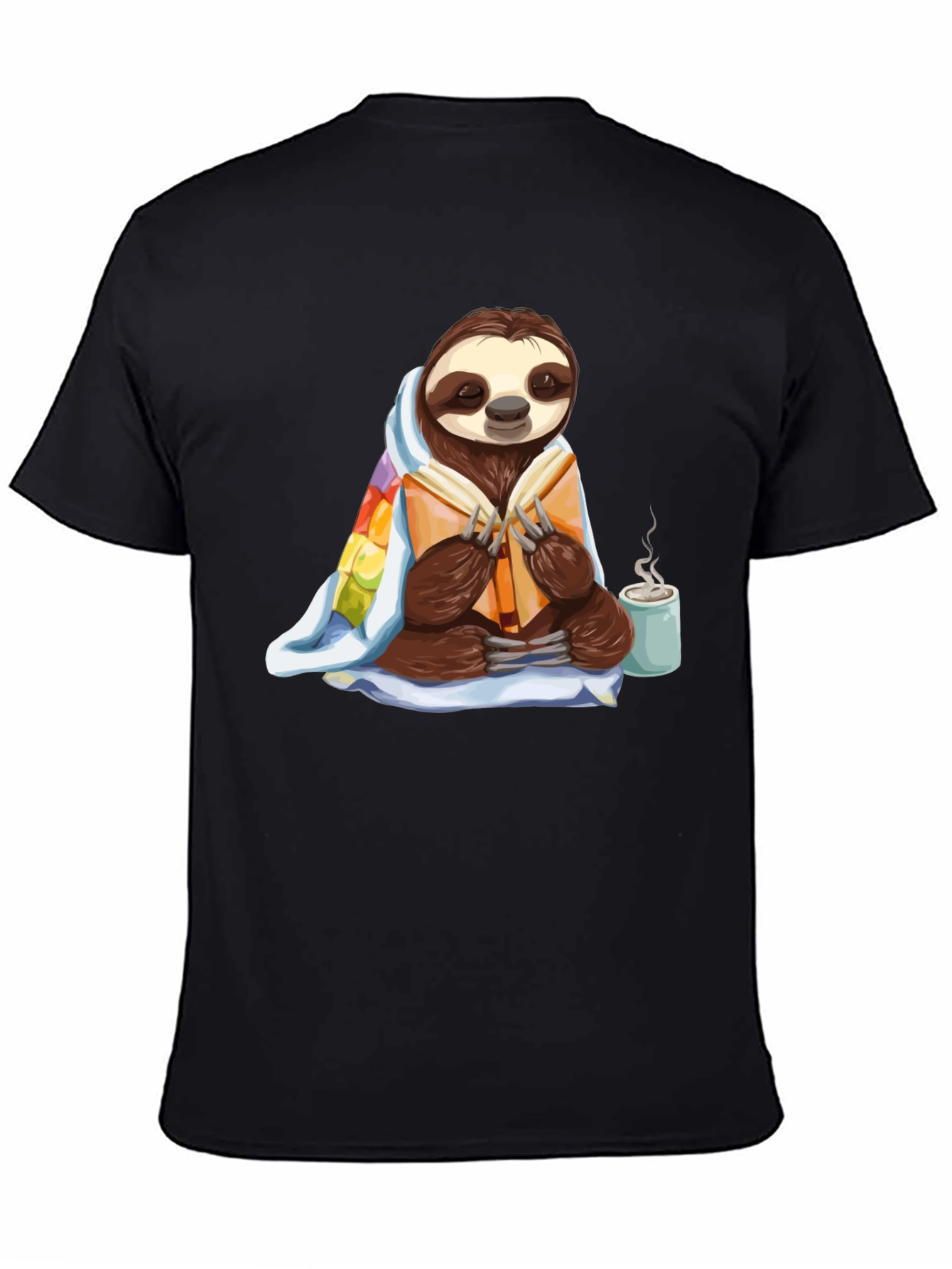 Relaxed Sloth Book Lover T-Shirt