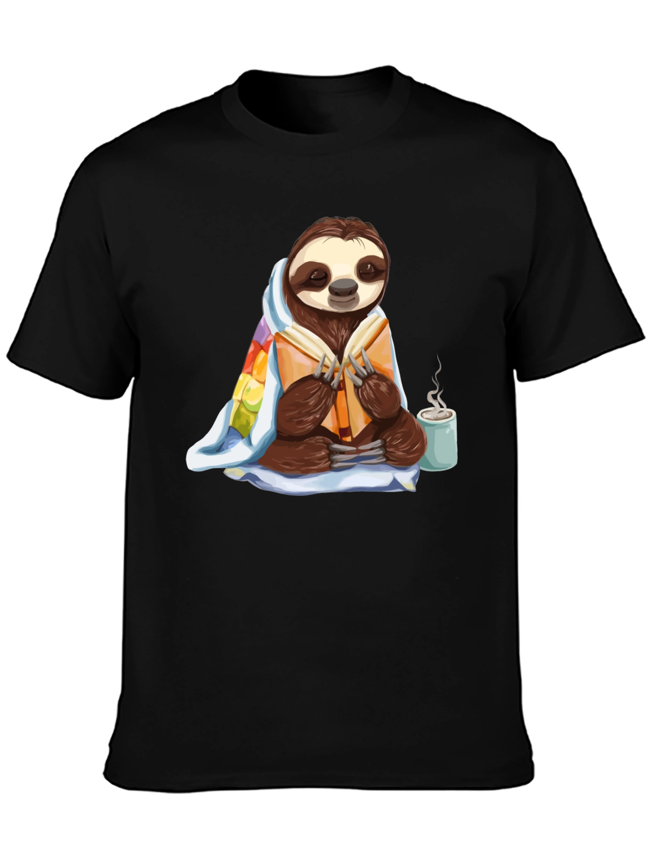 Relaxed Sloth Book Lover T-Shirt