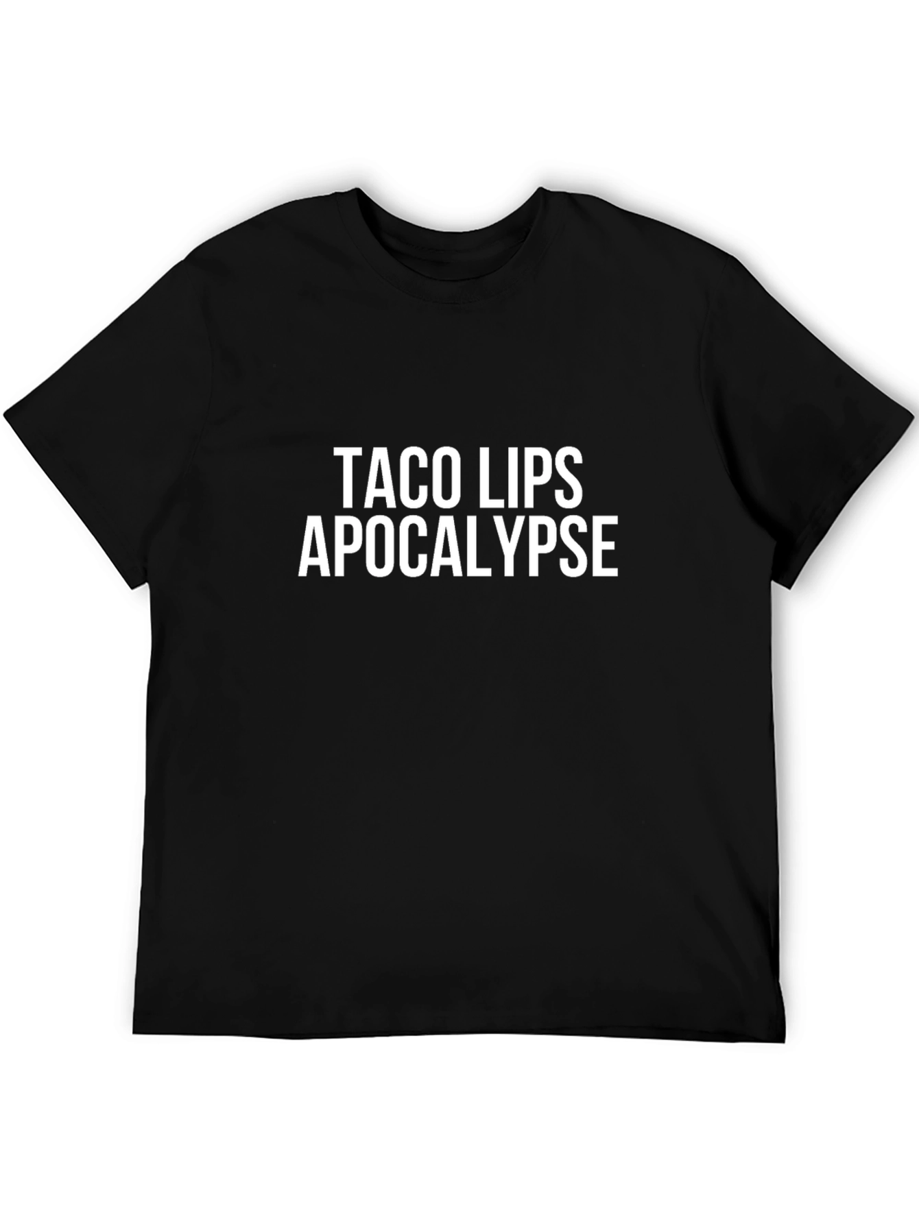 Taco Lips Apocalypse Graphic Tee - Black T-Shirt