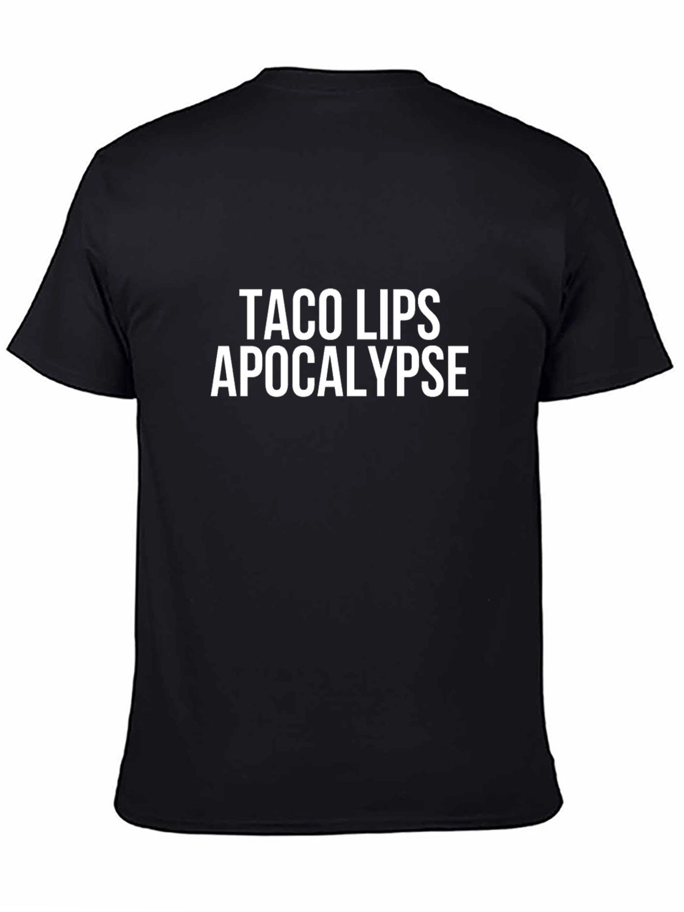 Taco Lips Apocalypse Graphic Tee - Black T-Shirt