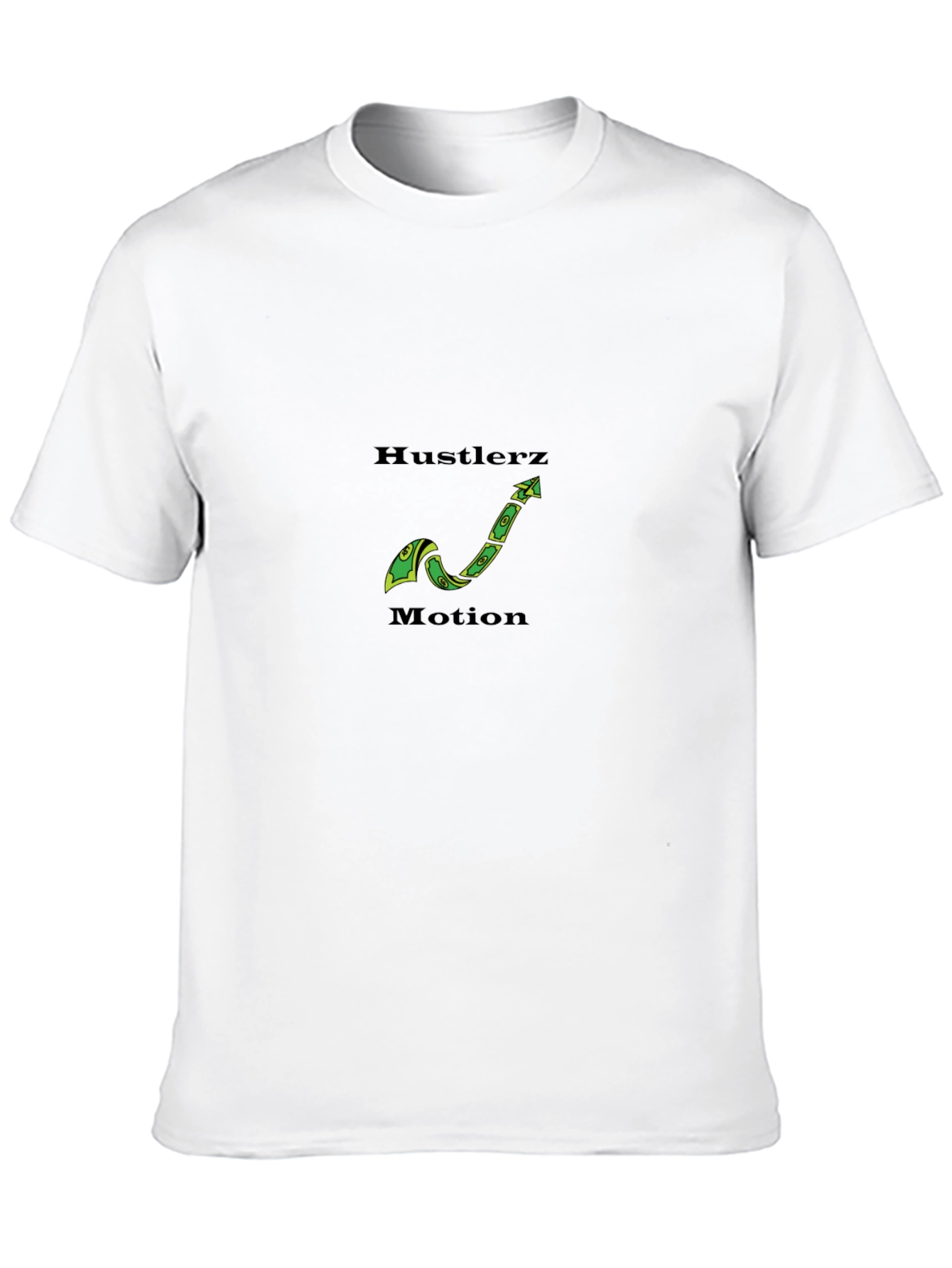 Hustlerz Motion Black T-Shirt