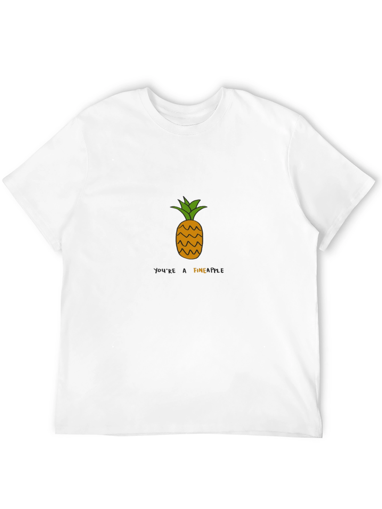 Youre A Fineapple Black T-Shirt