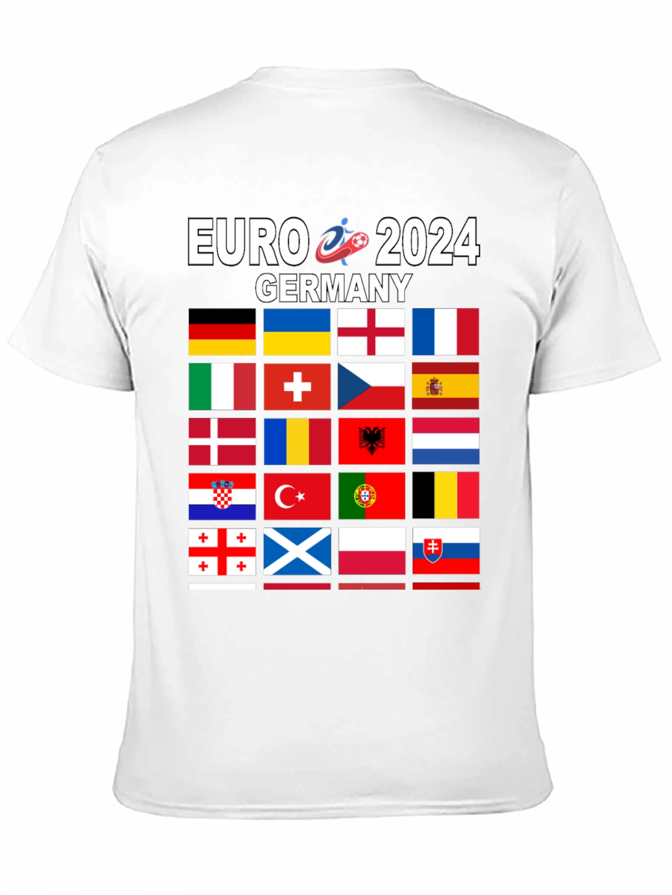 Euro 2024 Germany Flags T-Shirt