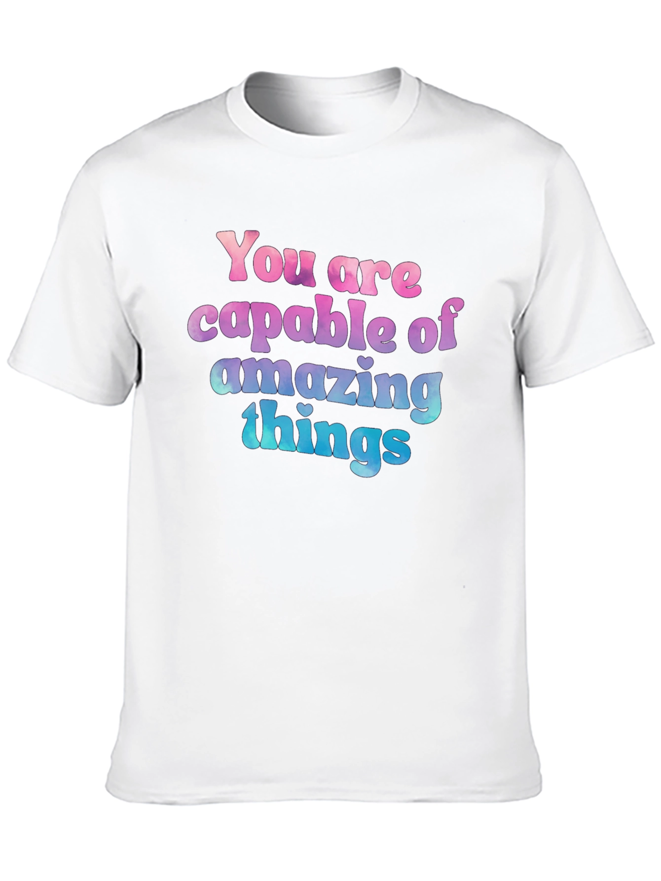 Inspirational Graphic Tee - Amazing Things T-Shirt