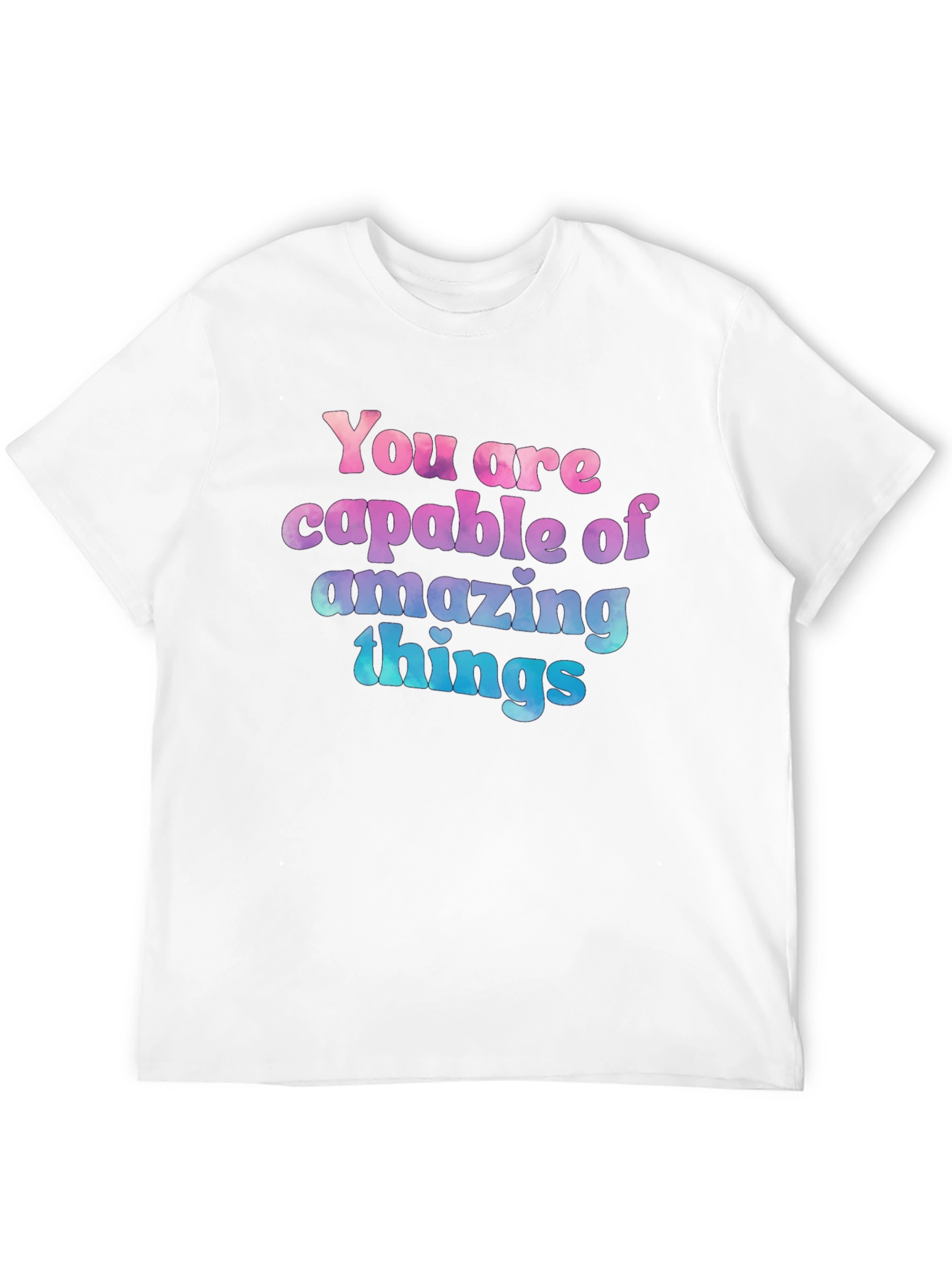 Inspirational Graphic Tee - Amazing Things T-Shirt
