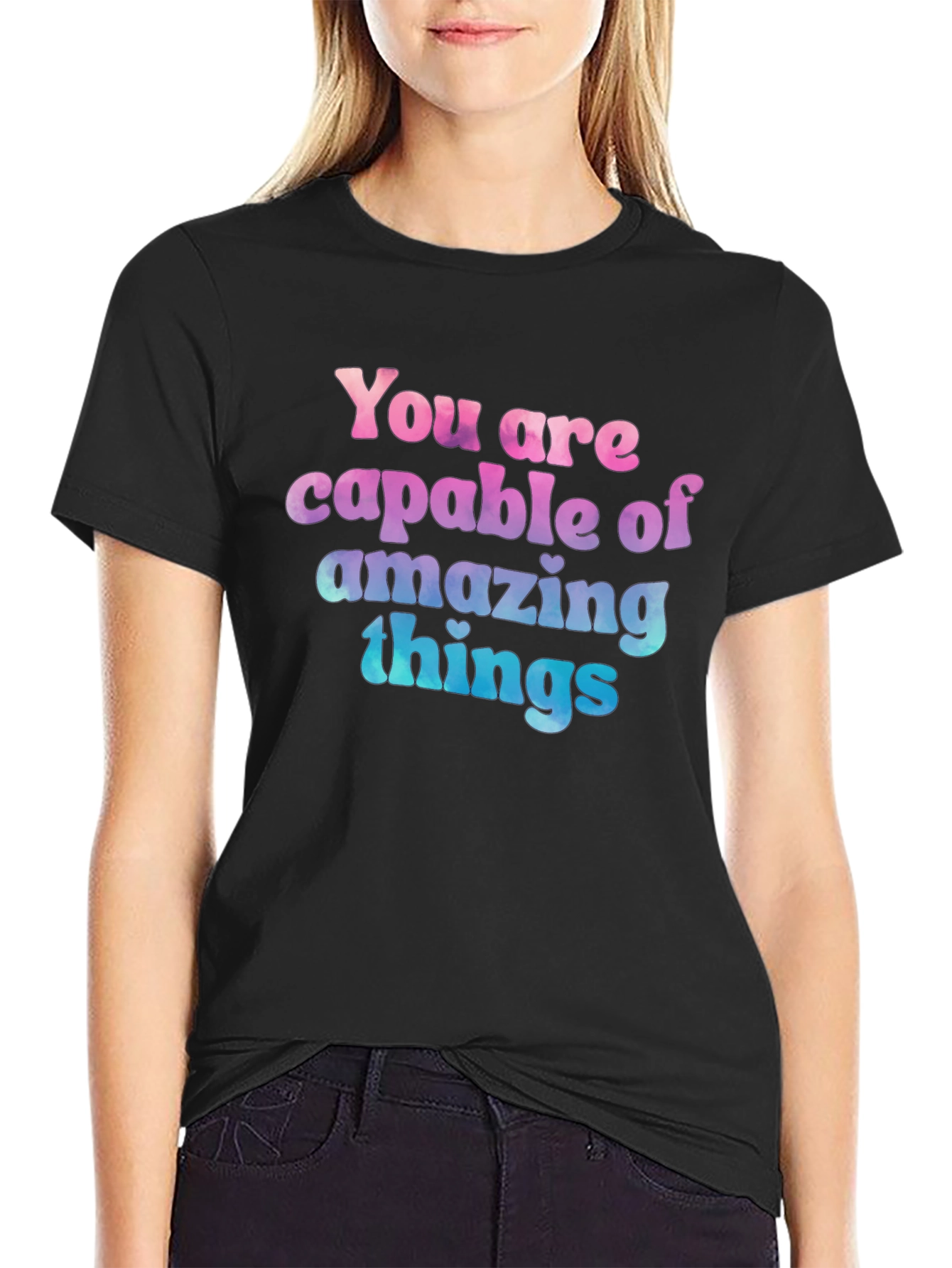Inspirational Graphic Tee - Amazing Things T-Shirt