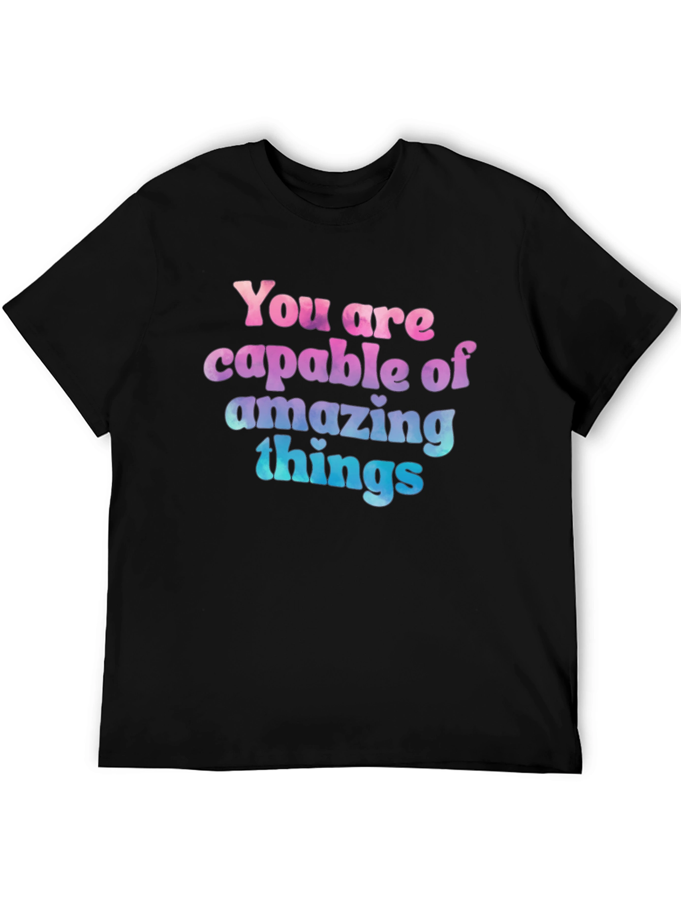 Inspirational Graphic Tee - Amazing Things T-Shirt