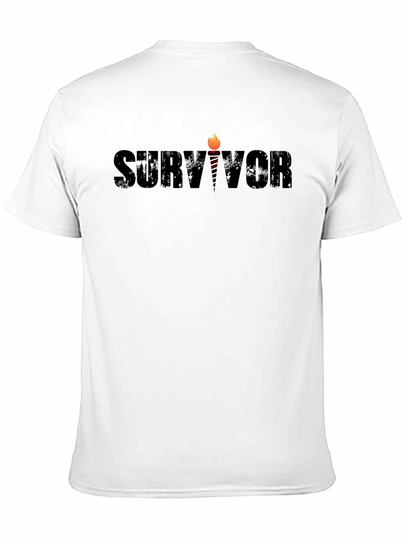 Survivor Graphic Tee - Classic Black T-Shirt