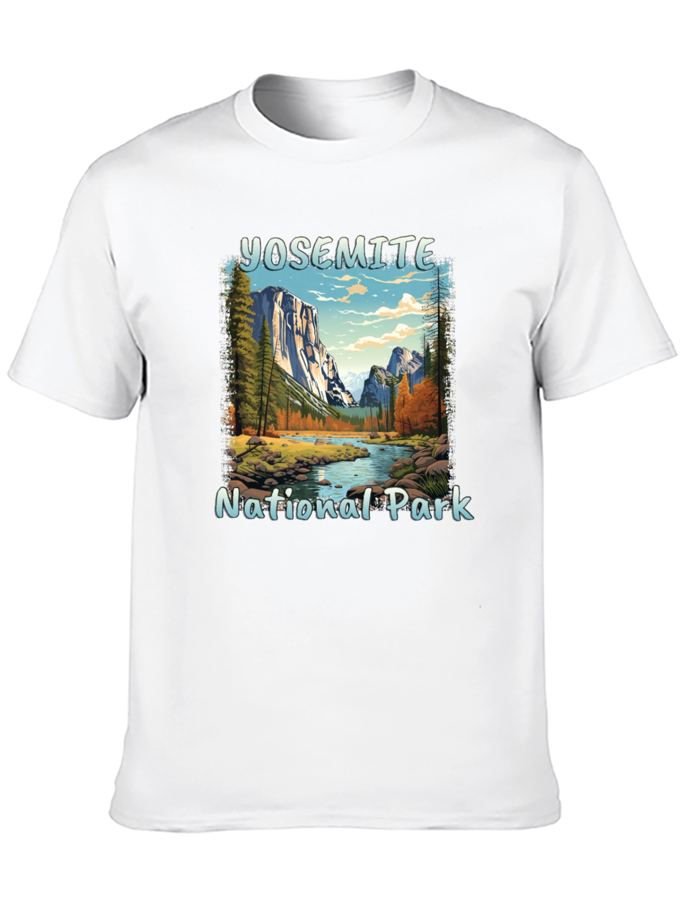 Yosemite National Park Graphic T-Shirt