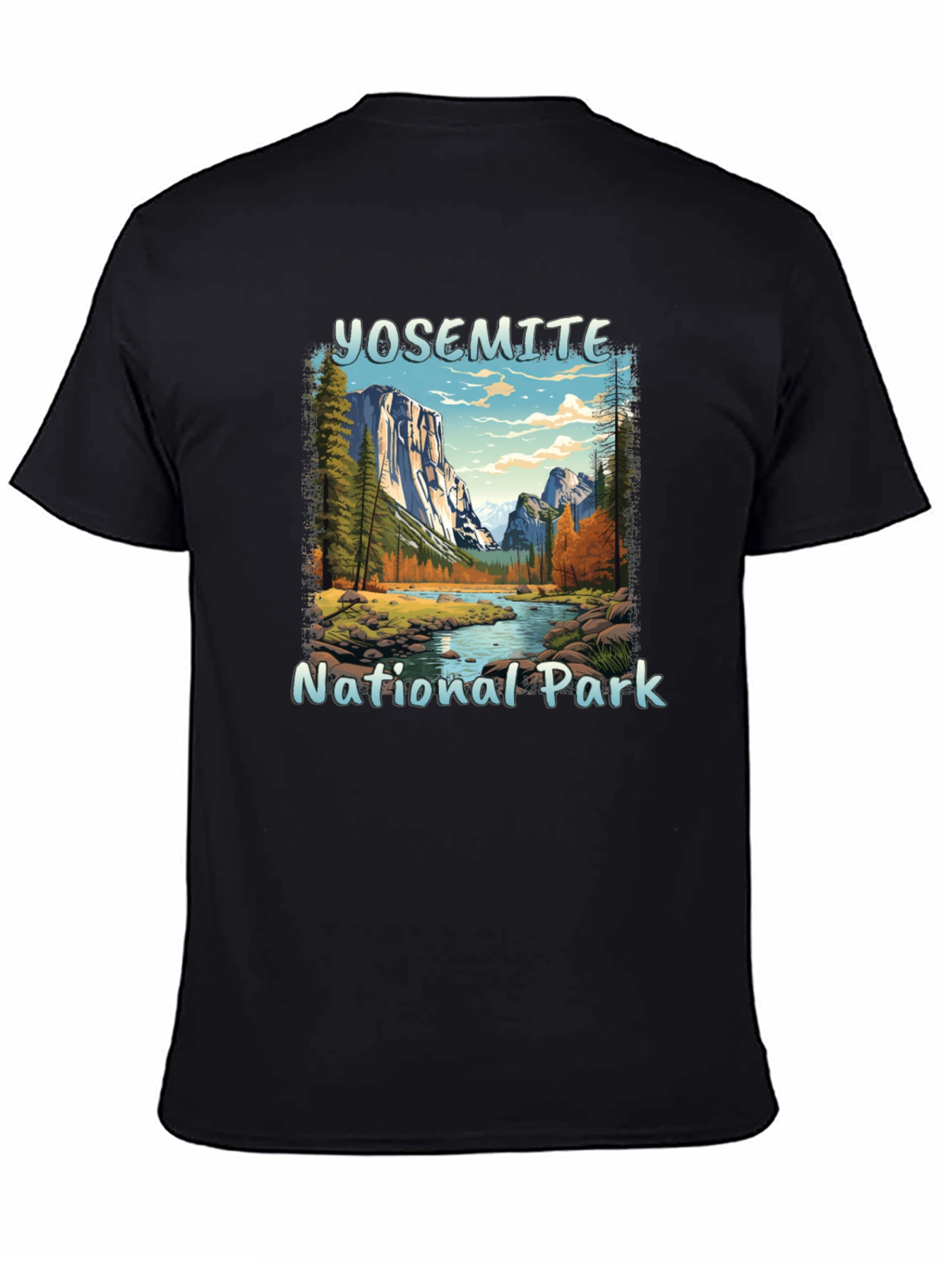 Yosemite National Park Graphic T-Shirt