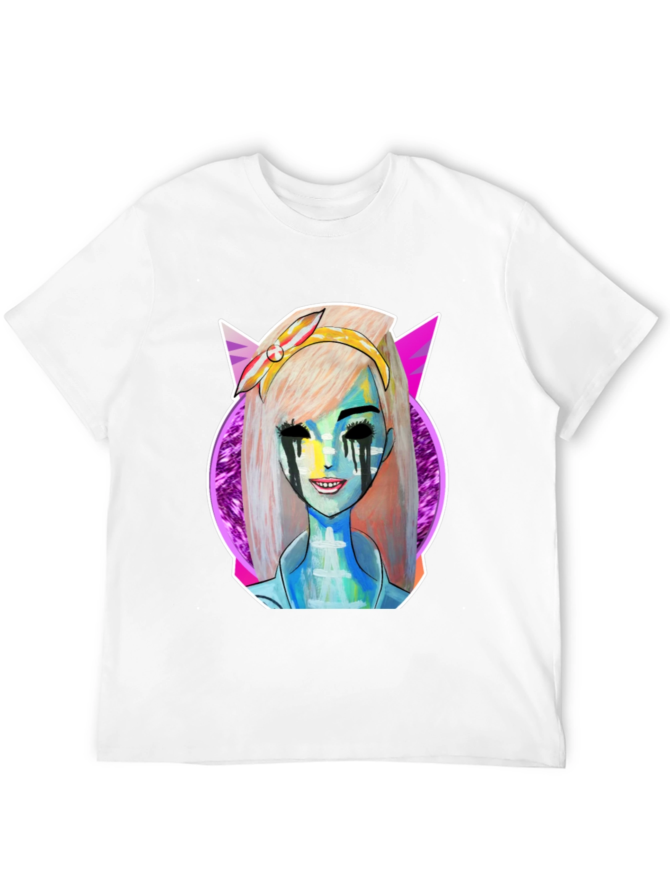 Unique Graphic Tee - Bold Character Art