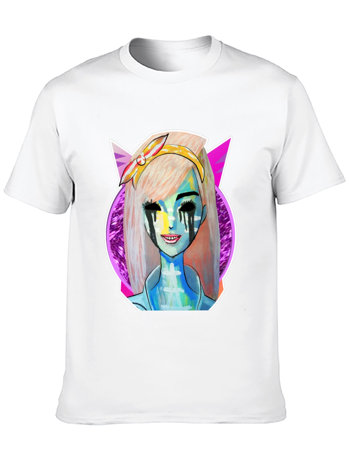 Unique Graphic Tee - Bold Character Art