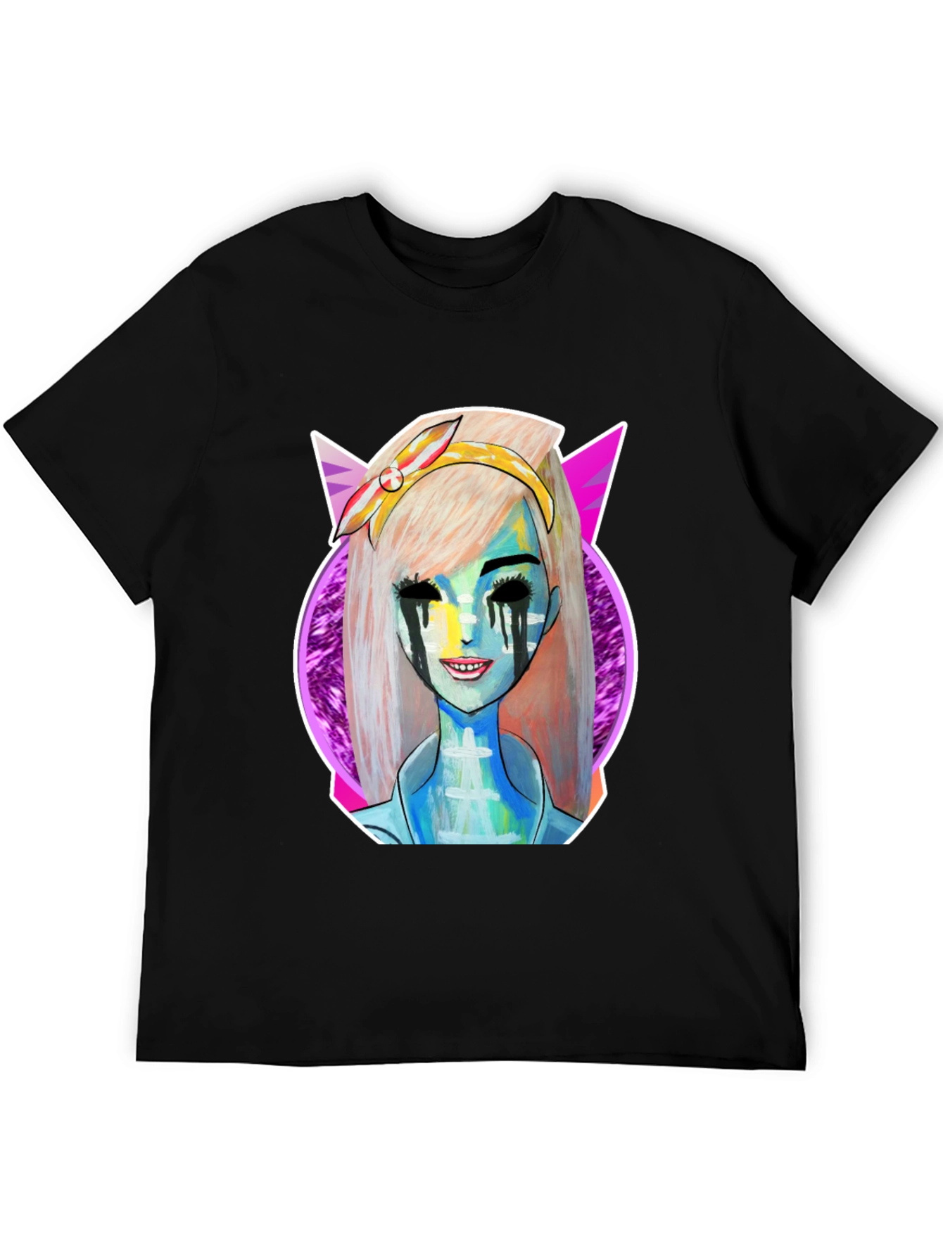 Unique Graphic Tee - Bold Character Art