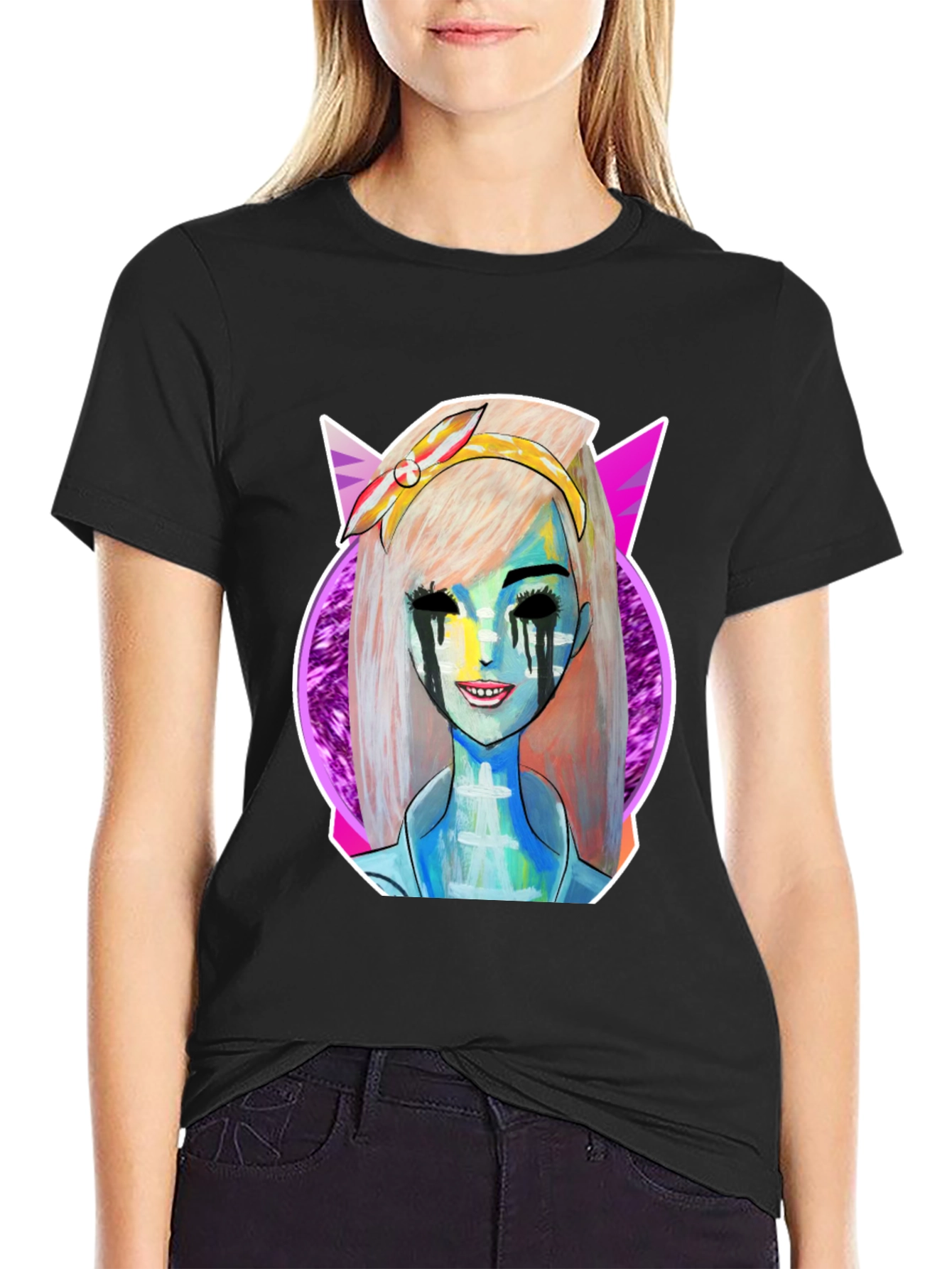 Unique Graphic Tee - Bold Character Art