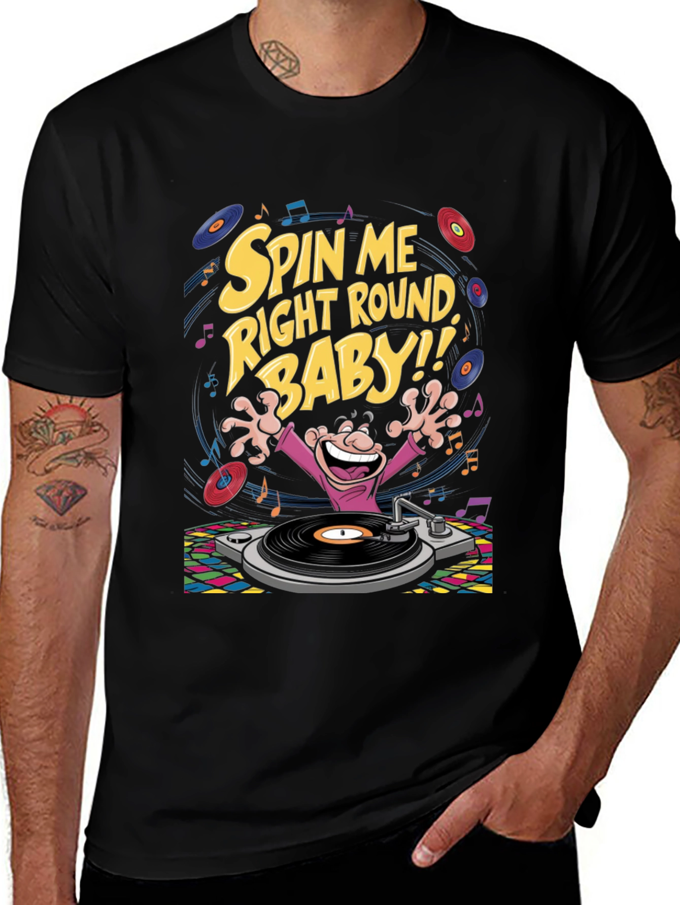 Spin Me Right Round T-Shirt