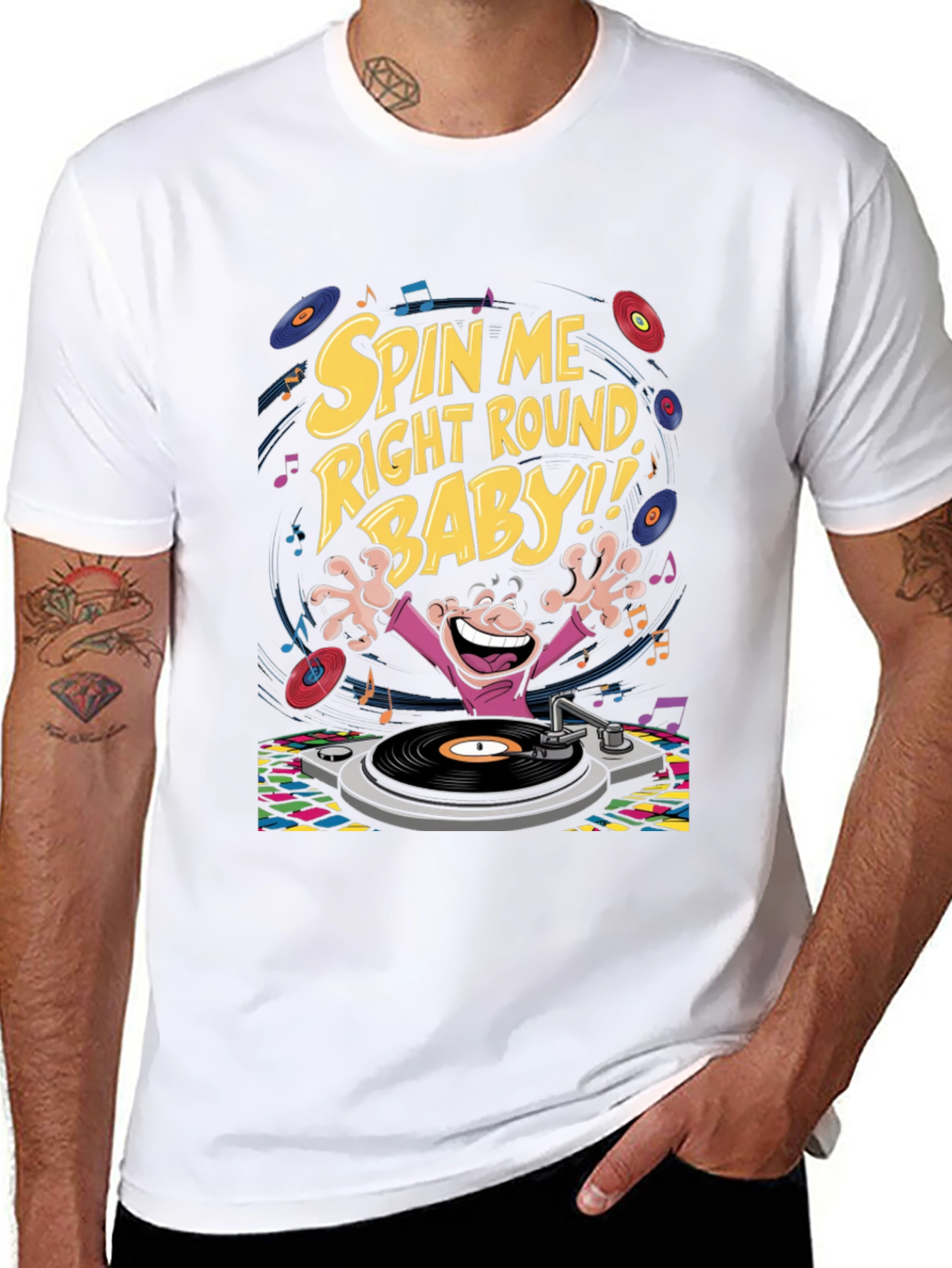 Spin Me Right Round T-Shirt