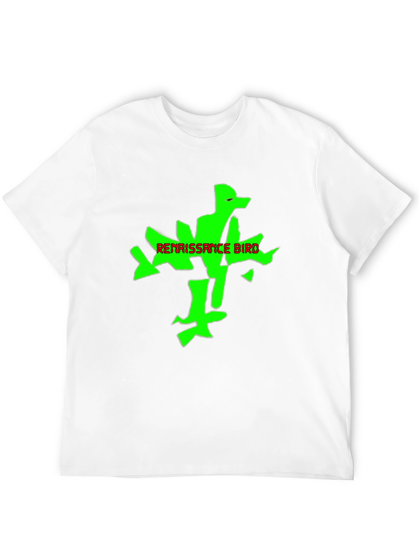 Renaissance Bird Graphic Tee - Black