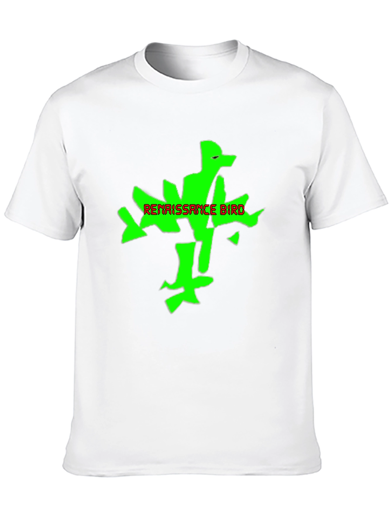 Renaissance Bird Graphic Tee - Black