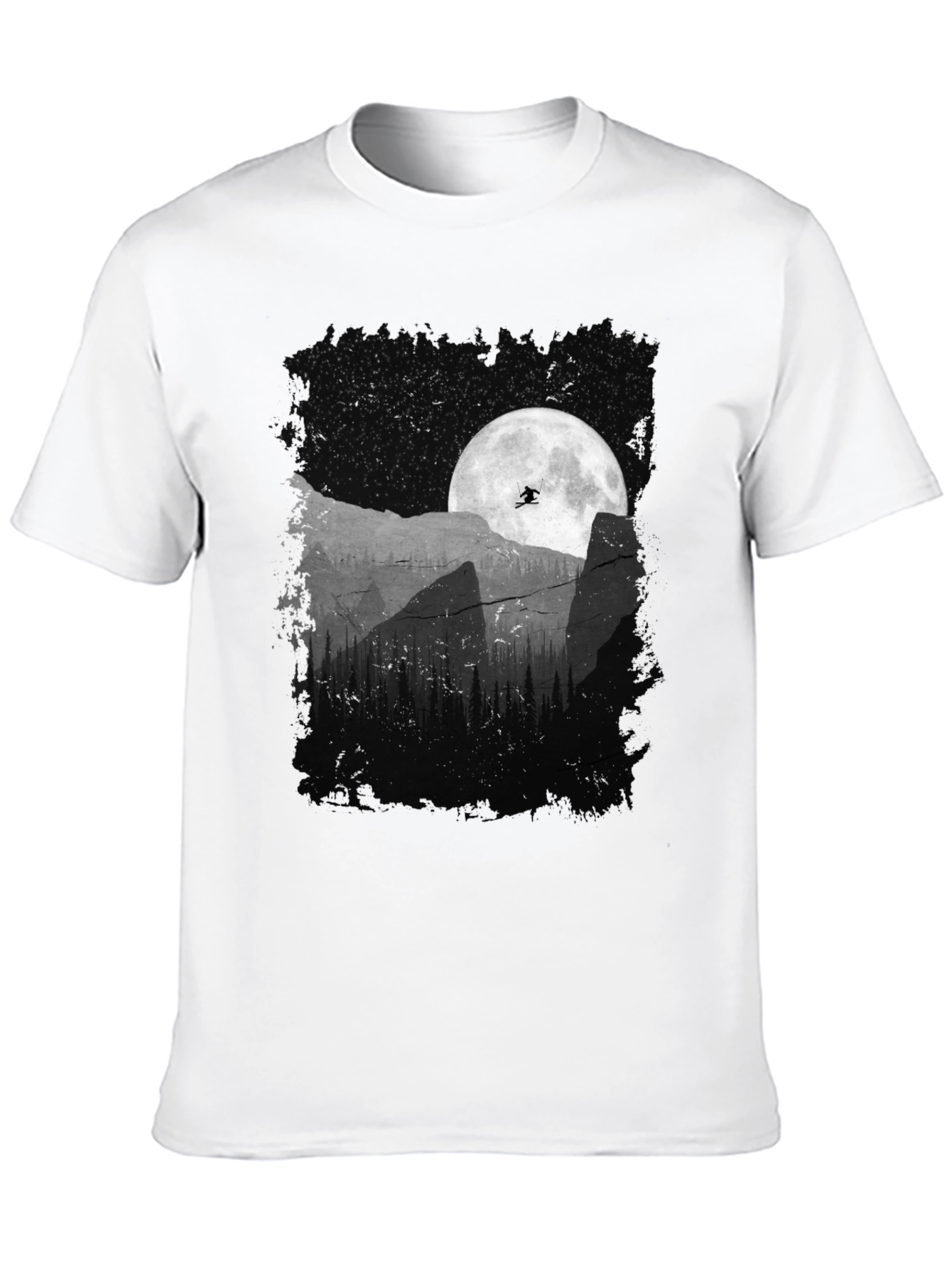 Mountain Moon Jumper Graphic Tee