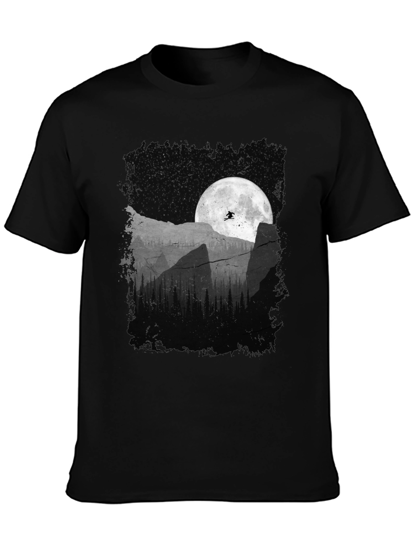 Mountain Moon Jumper Graphic Tee