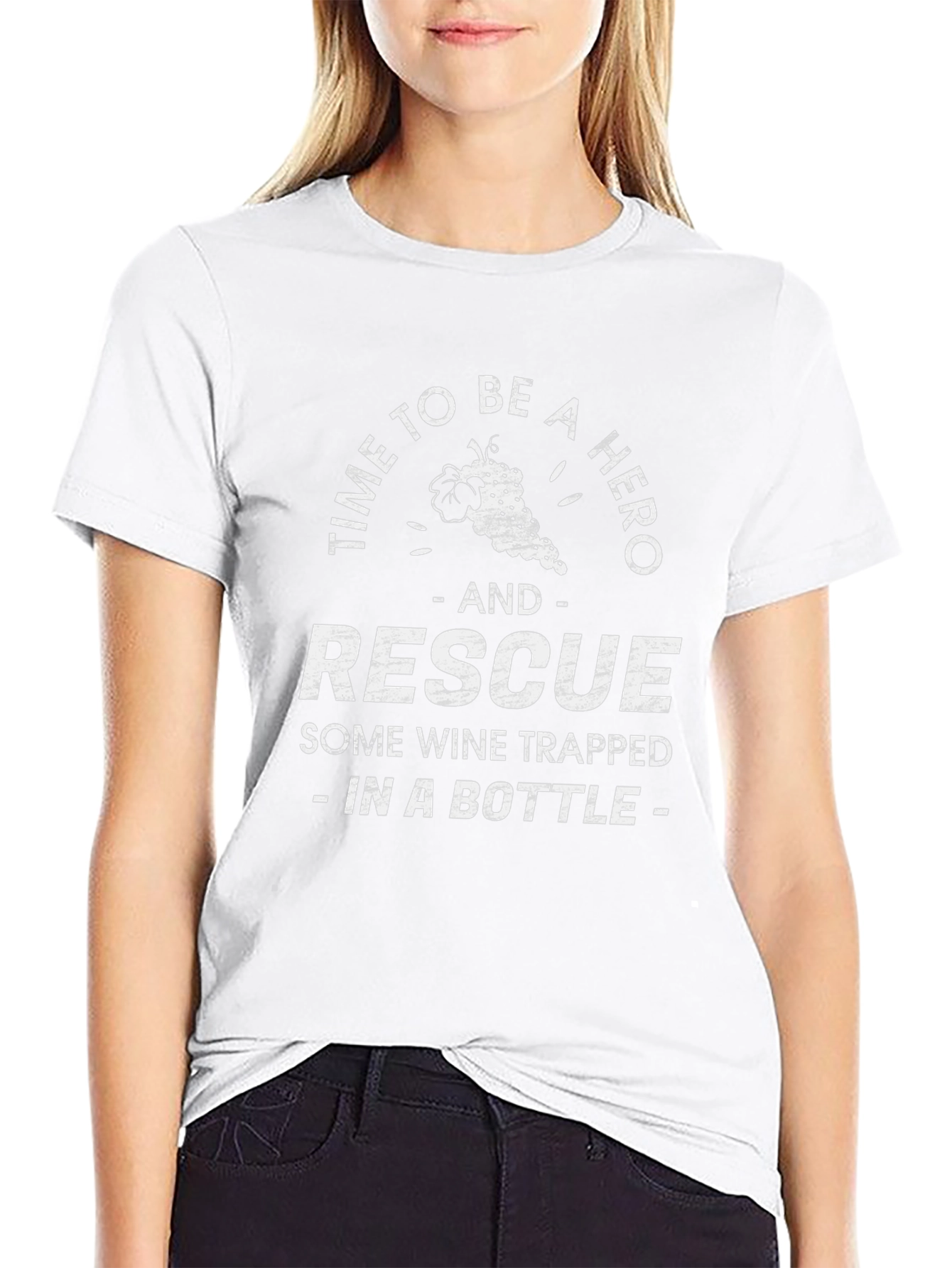 Time to Rescue Wine T-Shirt