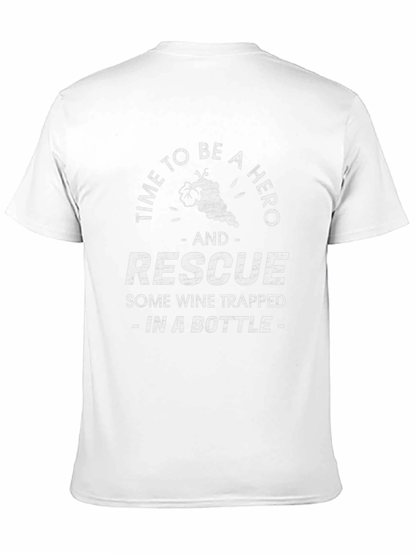 Time to Rescue Wine T-Shirt