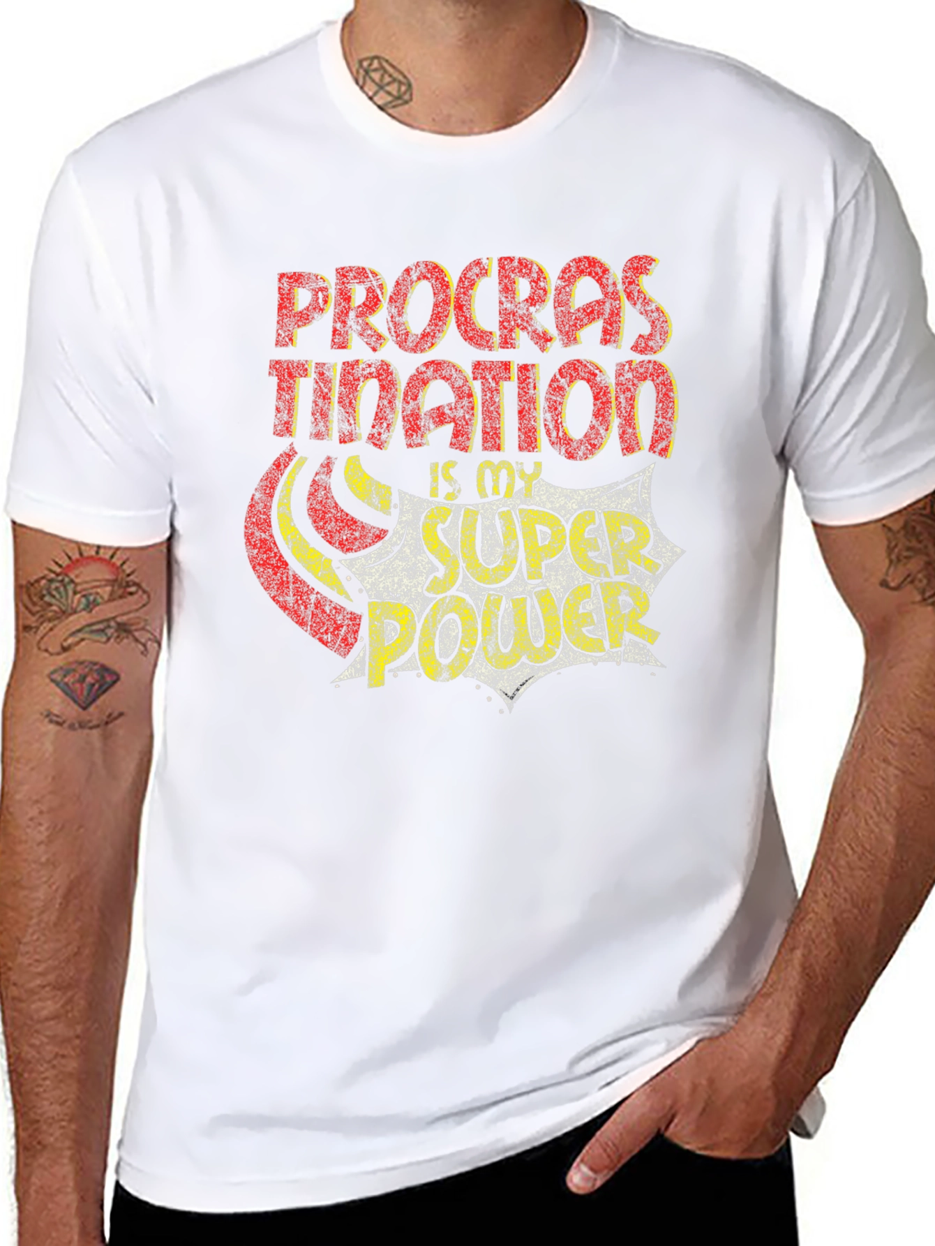 Procrastination is My Superpower T-Shirt