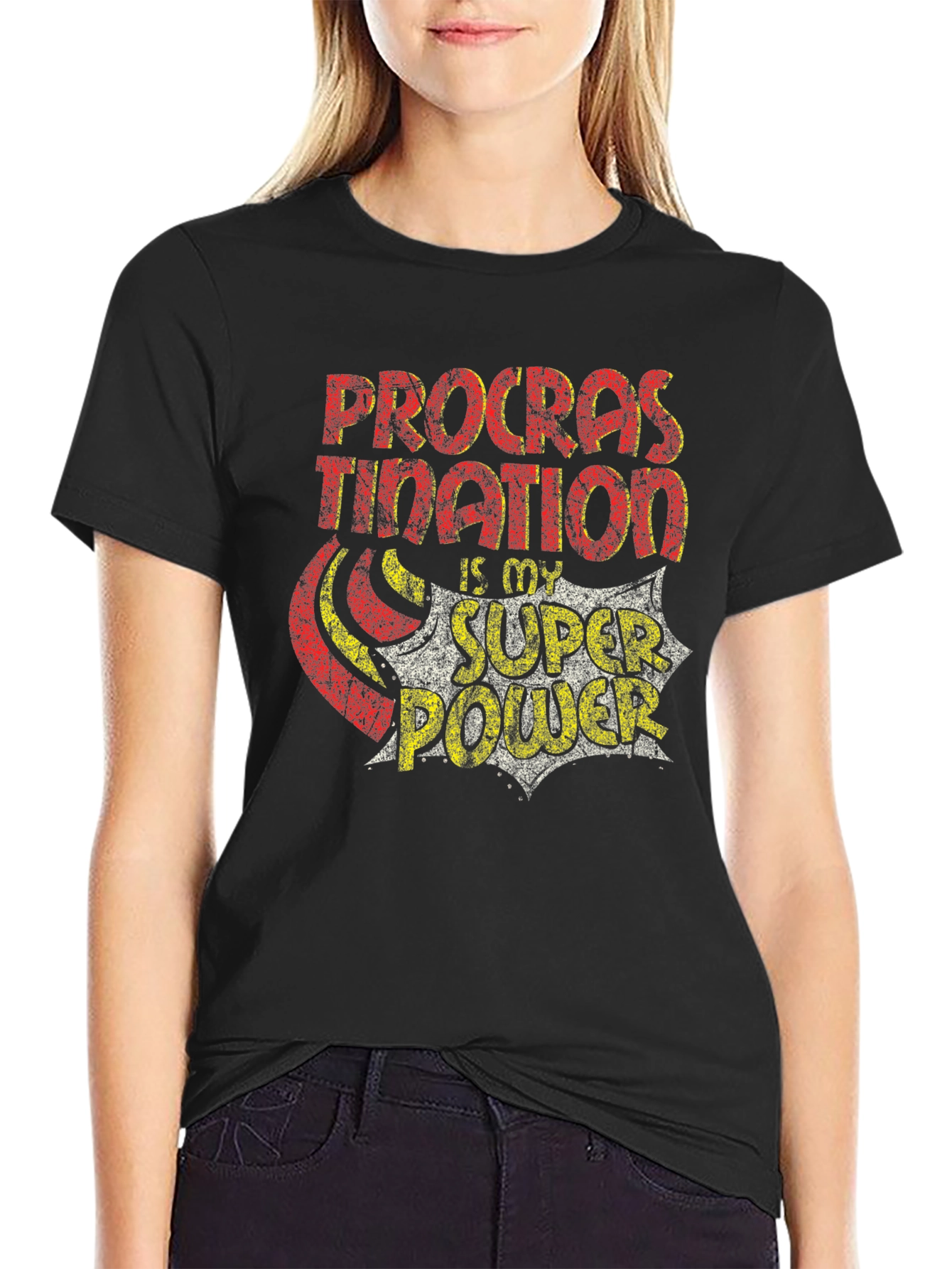 Procrastination is My Superpower T-Shirt