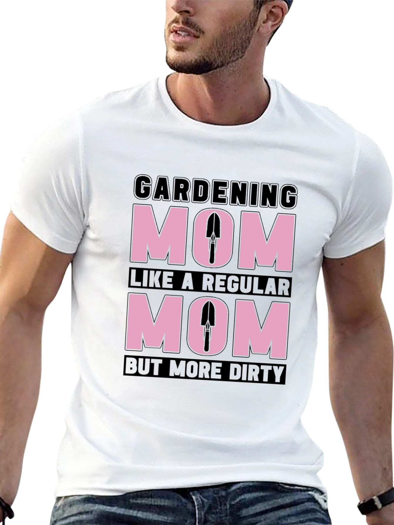 Gardening Mom T-Shirt - Dirty But Regular!
