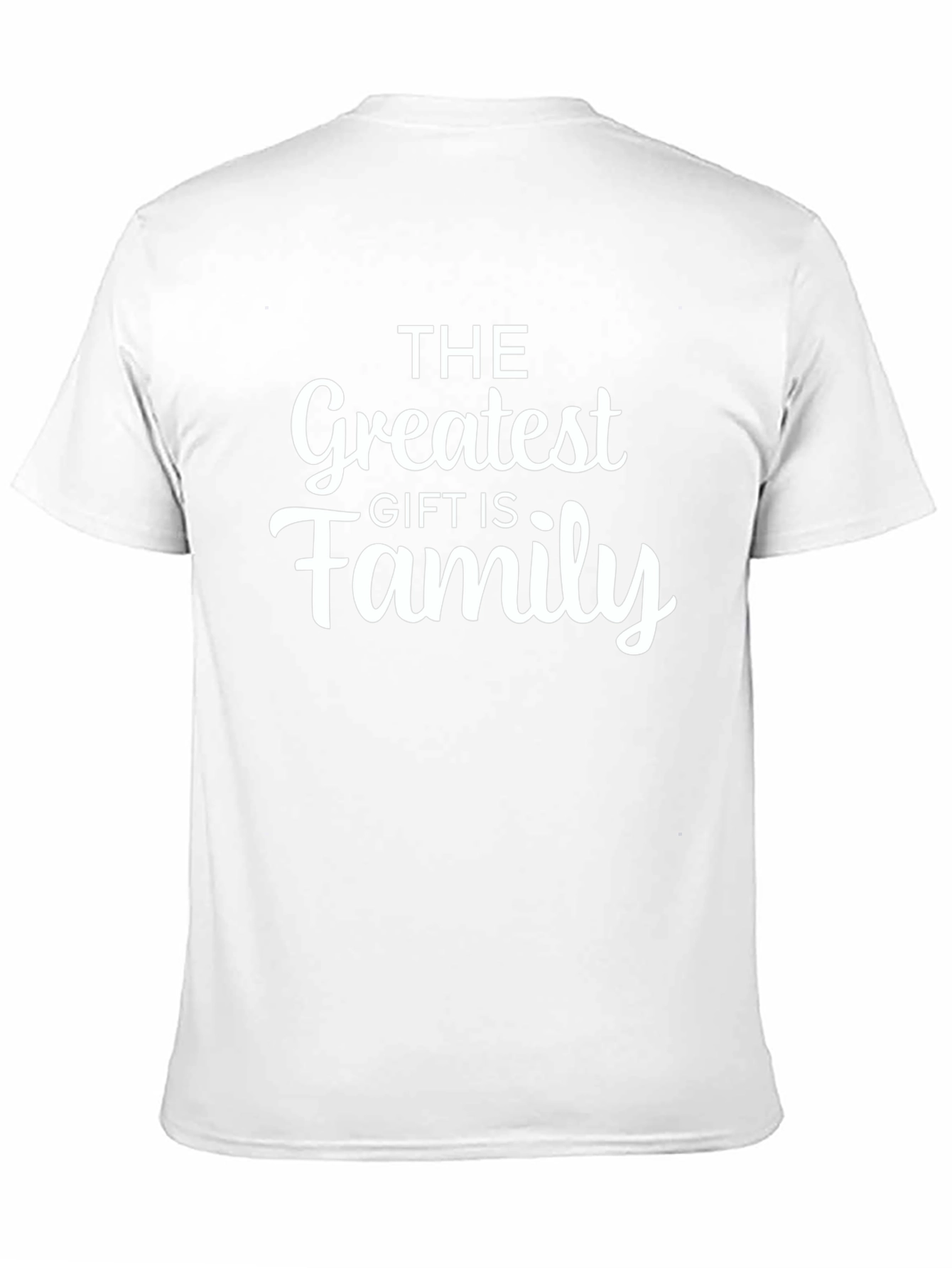 Greatest Gift is Family Black T-Shirt