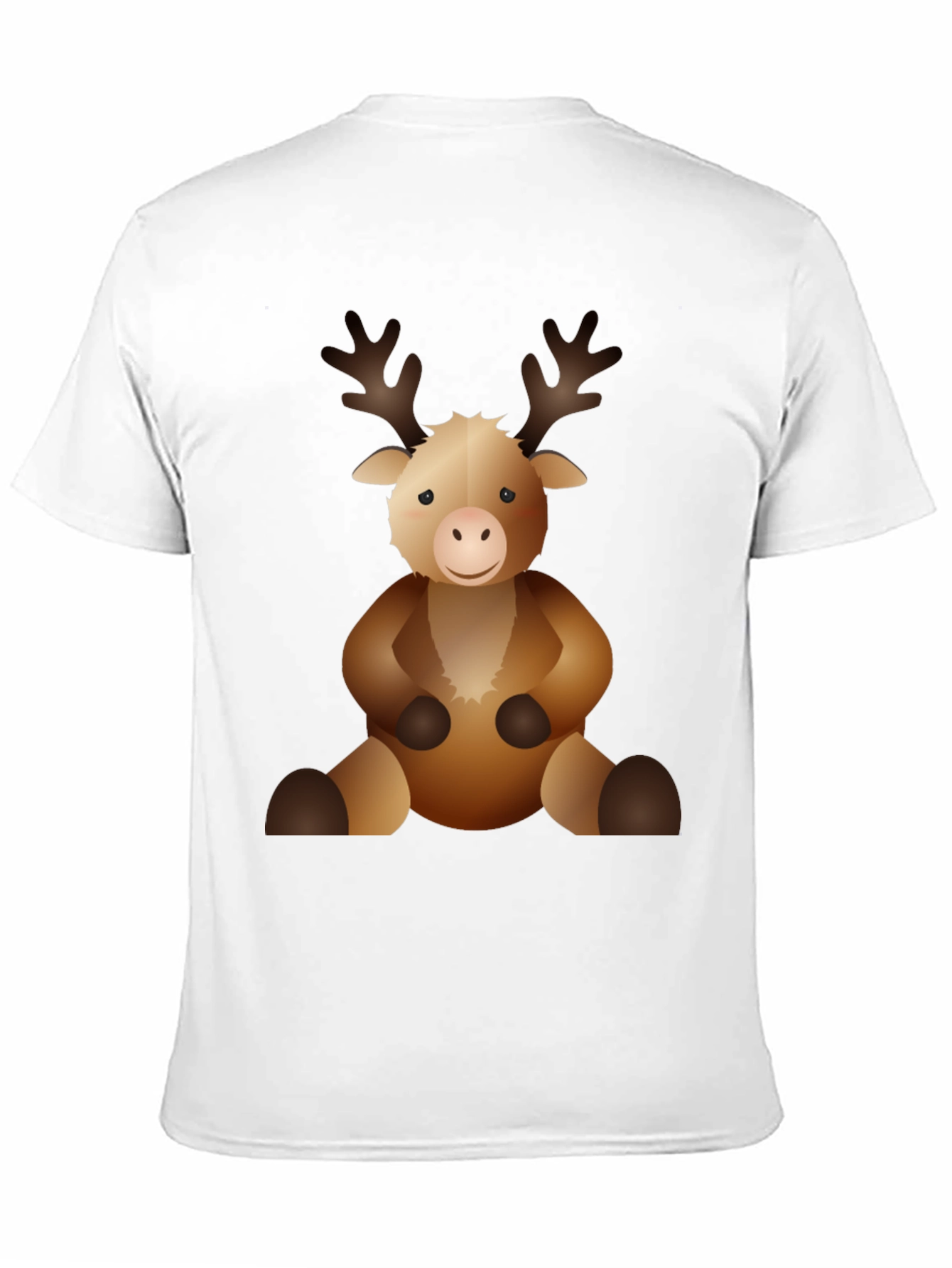 Cute Moose Graphic T-Shirt