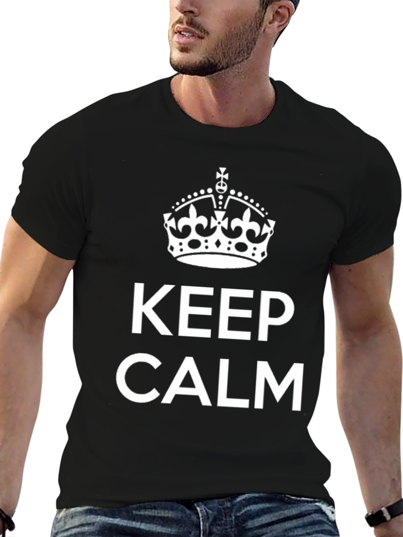 Keep Calm T-Shirt - Classic Graphic Tee