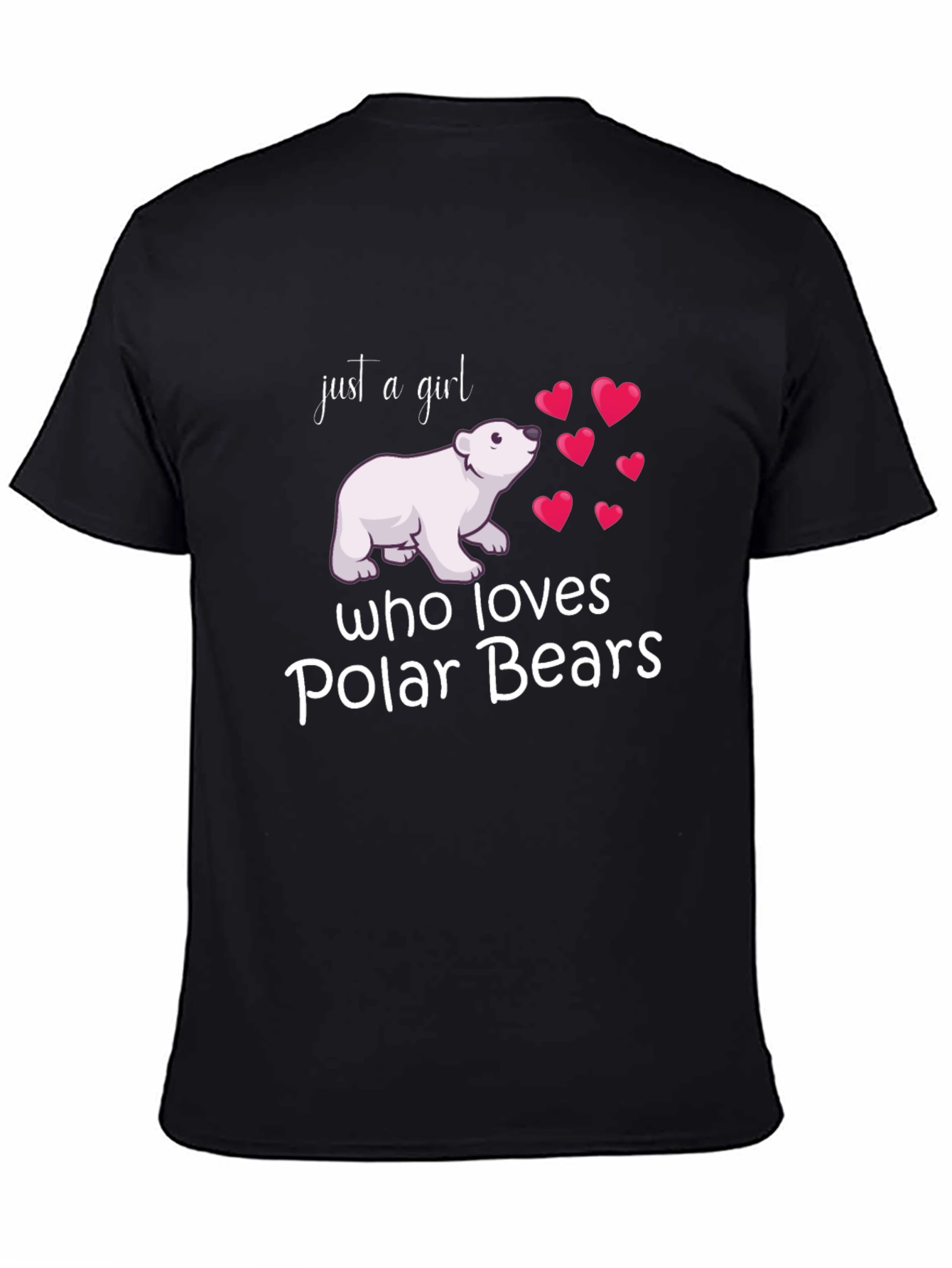 Just a Girl Who Loves Polar Bears T-Shirt