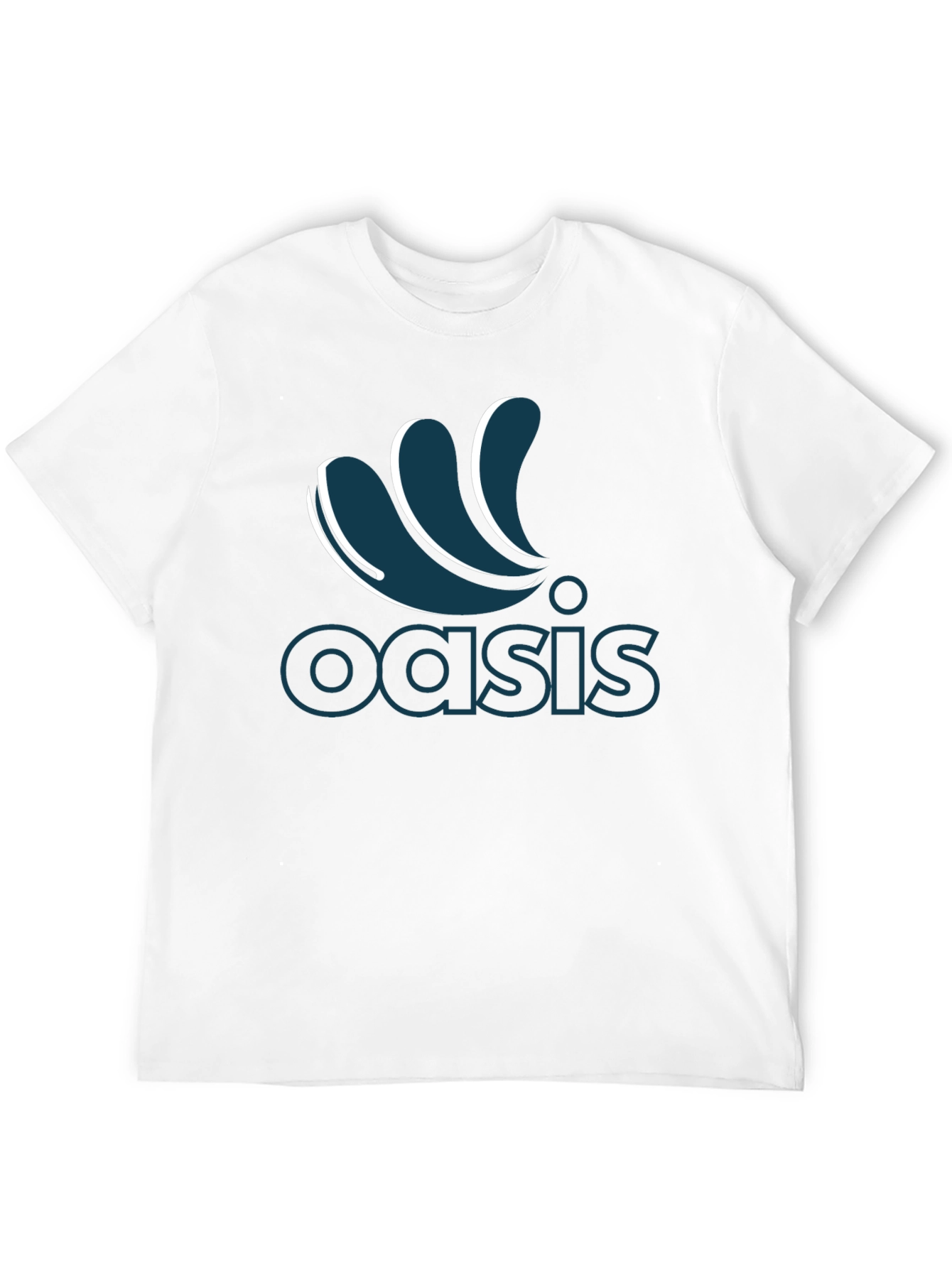 Oasis Logo Black T-Shirt